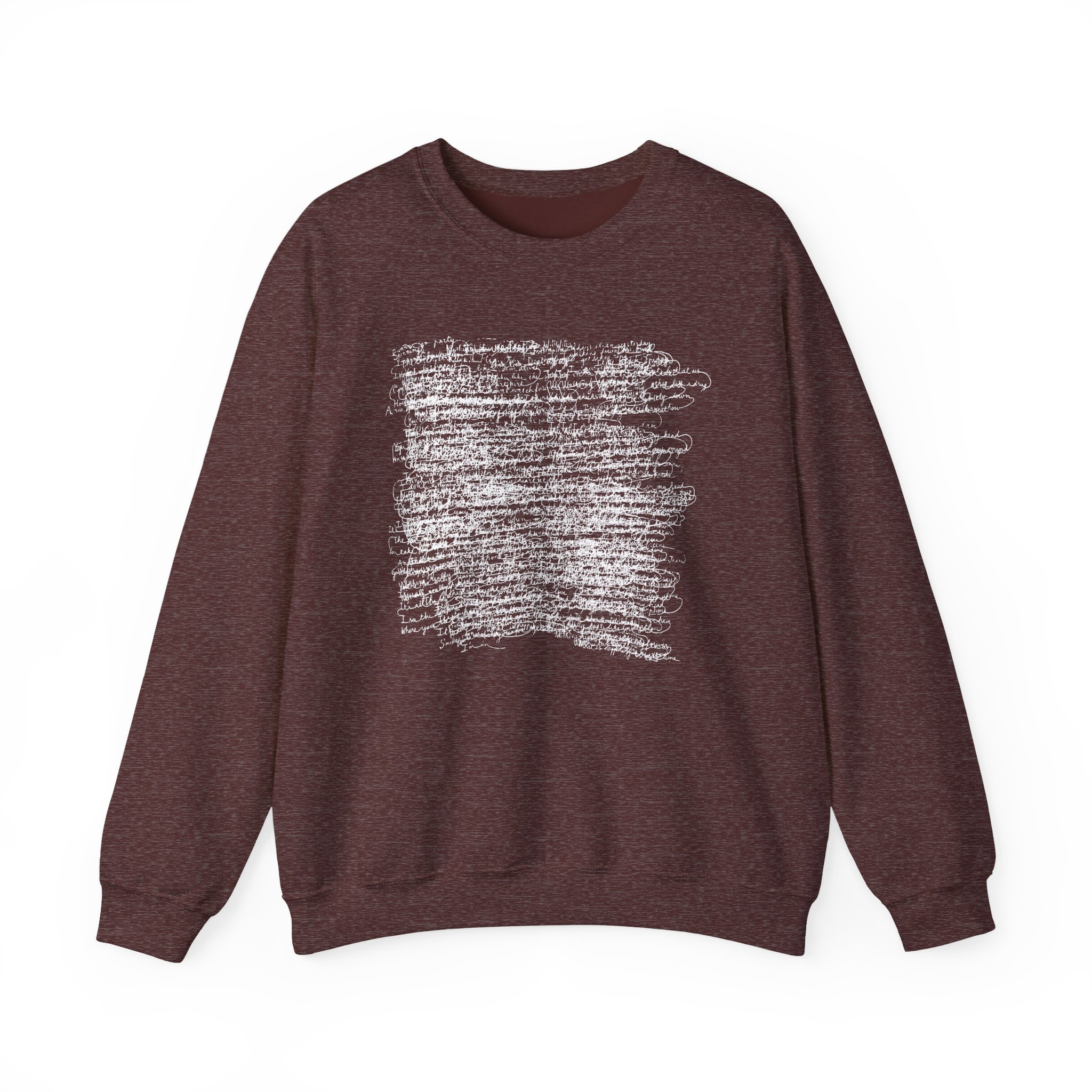 Tom Odell Scribble Unisex Heavy Blendâ„¢ Crewneck Sweatshirt