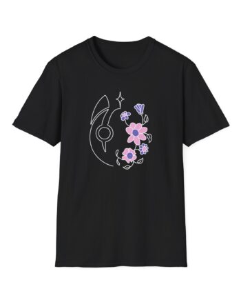 Dabin Embroidered Charcoal Unisex Softstyle T-Shirt