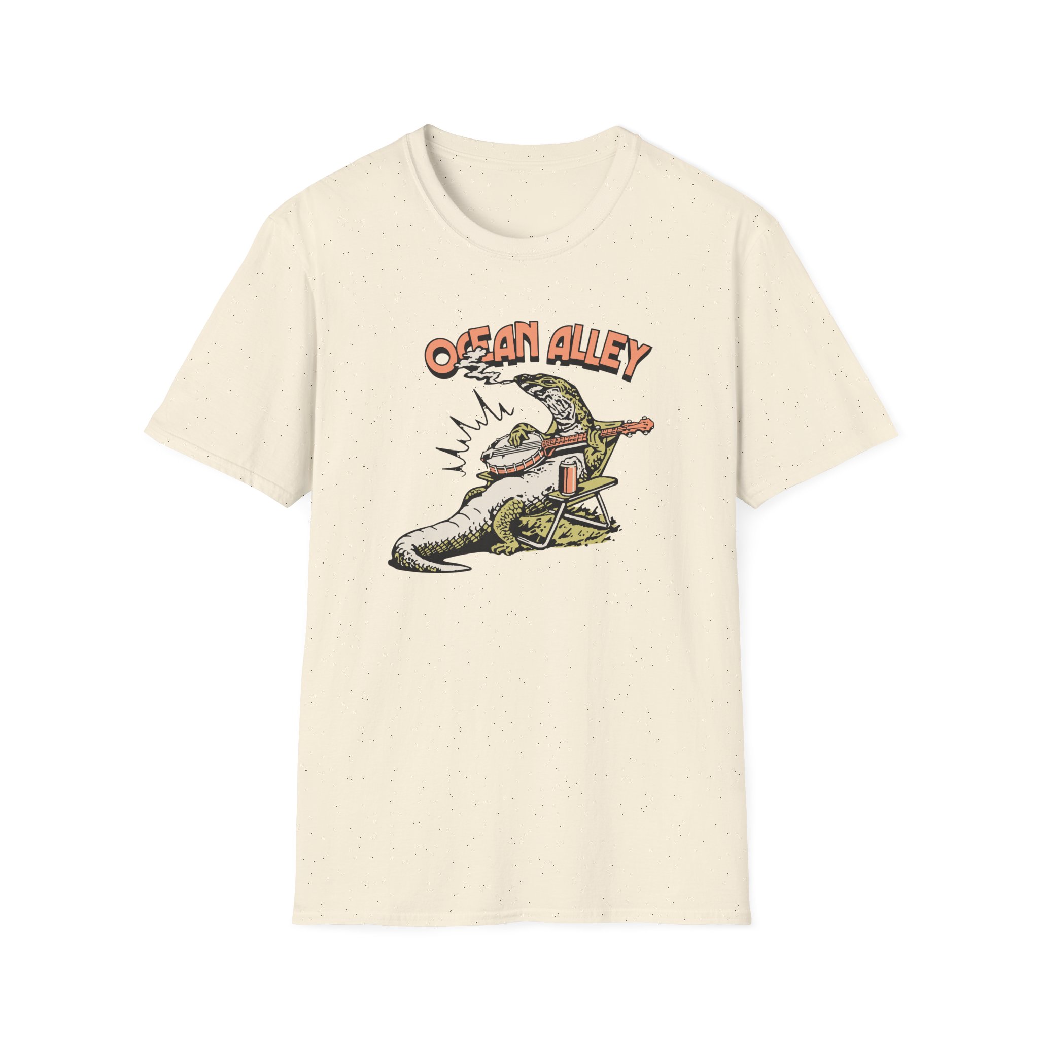 Ocean Alley Lizard Unisex Softstyle T-Shirt
