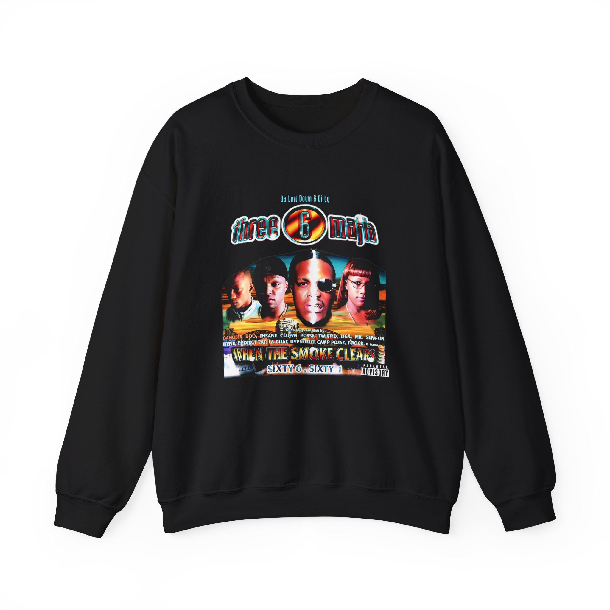 Three 6 Mafia When the Smoke Clears Unisex Heavy Blendâ„¢ Crewneck Sweatshirt