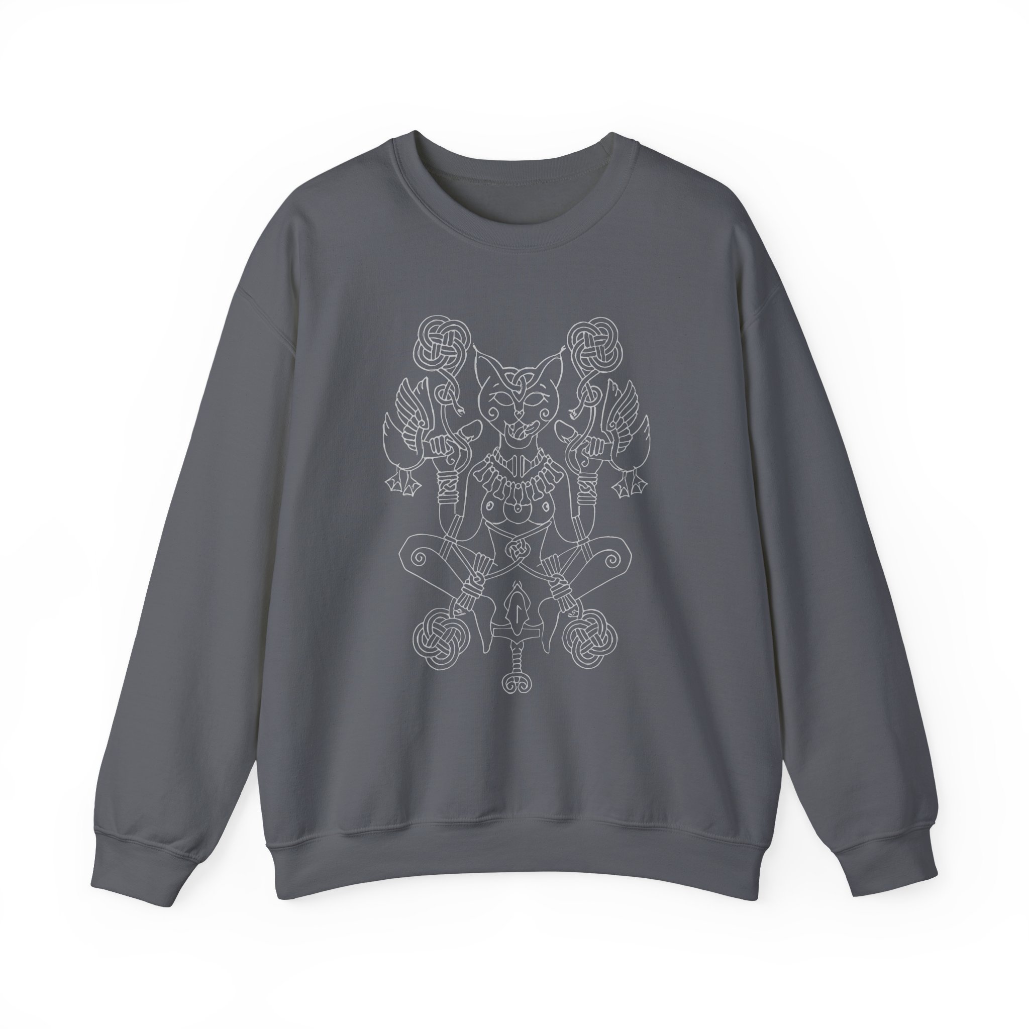 Heilung Missekatten Unisex Heavy Blendâ„¢ Crewneck Sweatshirt