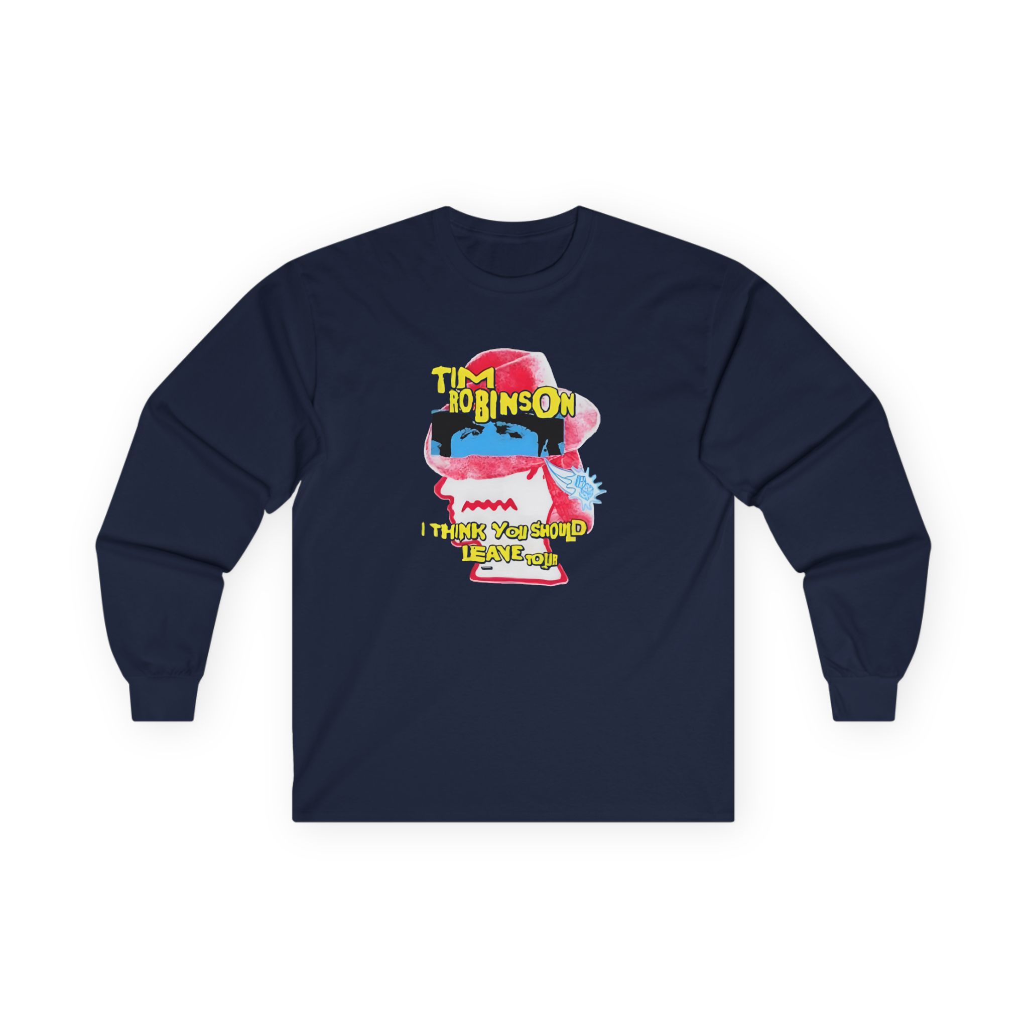 I Think You Should Leave Fedora Unisex Ultra Cotton Long Sleeve Tee