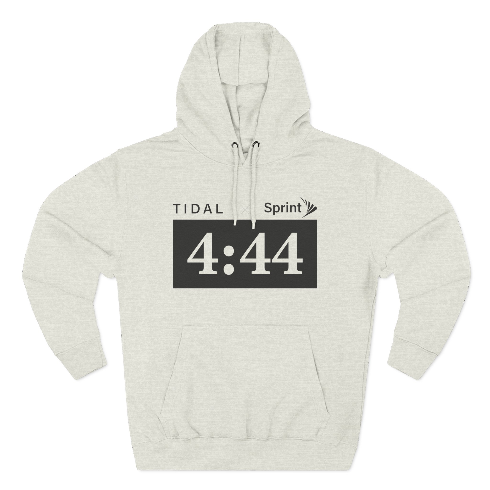 Rare 444 Jay-z Album Tour Three-Panel Fleece Hoodie