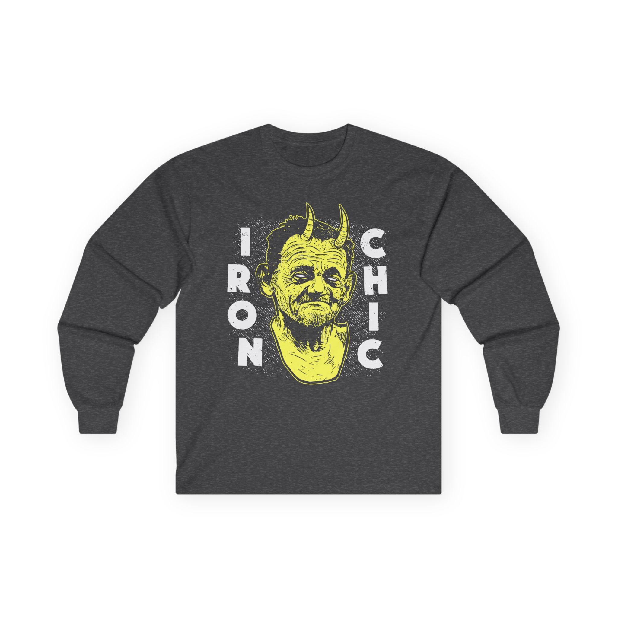Iron Chic Devilman Unisex Ultra Cotton Long Sleeve Tee
