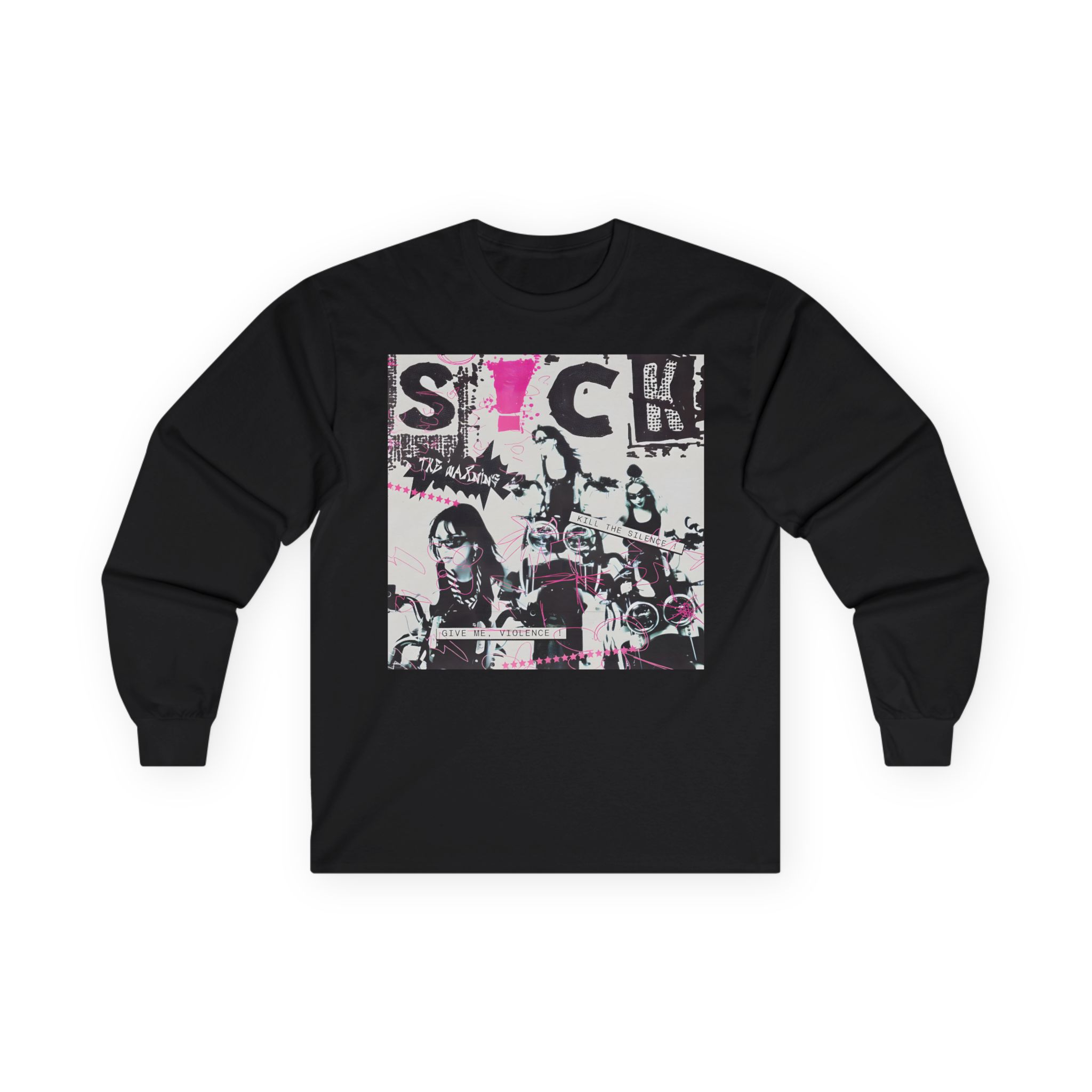 The Warning Black S!ck Unisex Ultra Cotton Long Sleeve Tee