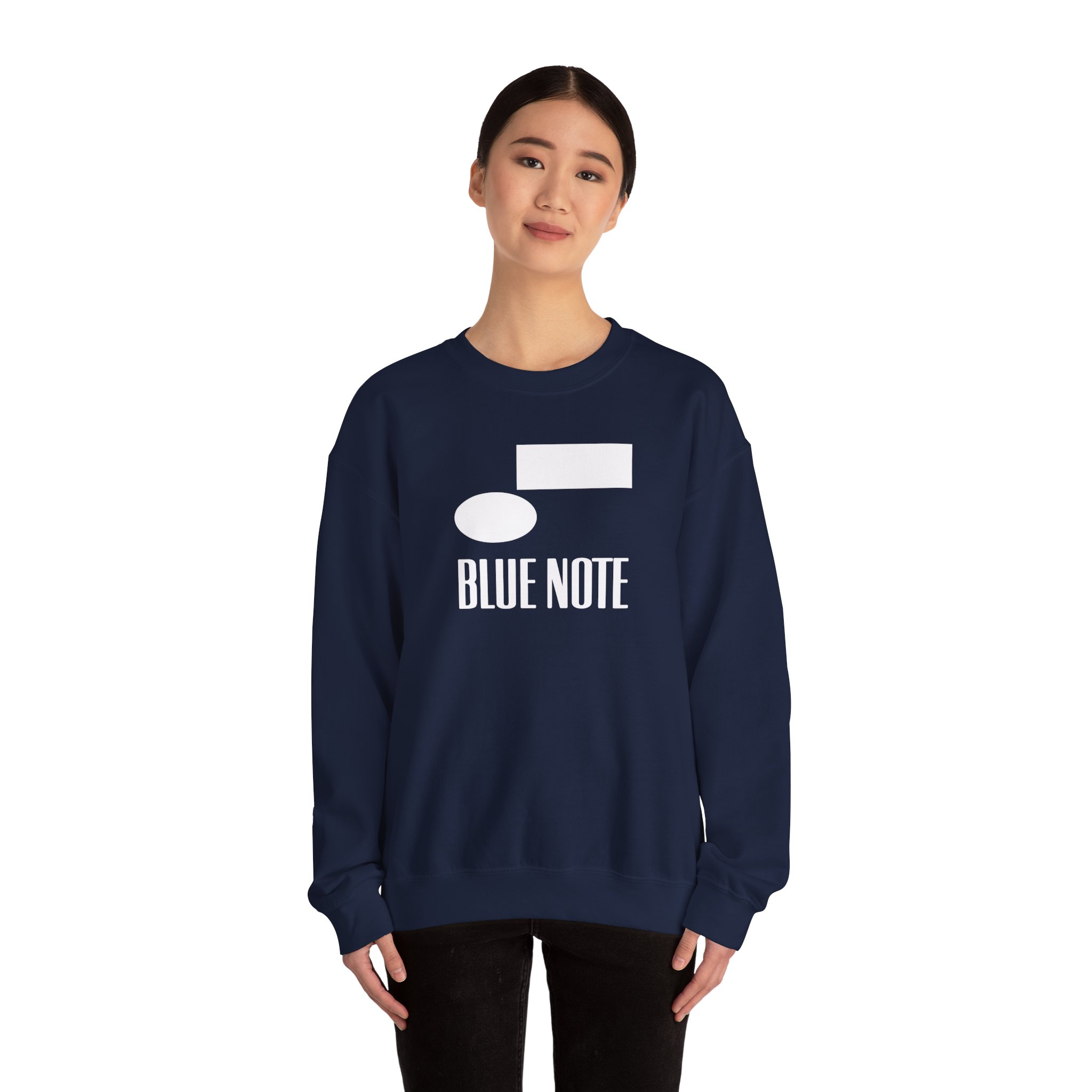 Blue Note Records Unisex Heavy Blendâ„¢ Crewneck Sweatshirt