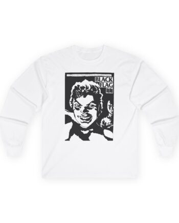 Black Flag Suicide Flyer Unisex Ultra Cotton Long Sleeve Tee