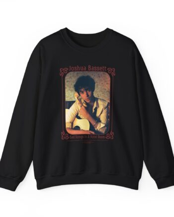 Joshua Bassett Sad Songs Face Unisex Heavy Blend™ Crewneck Sweatshirt