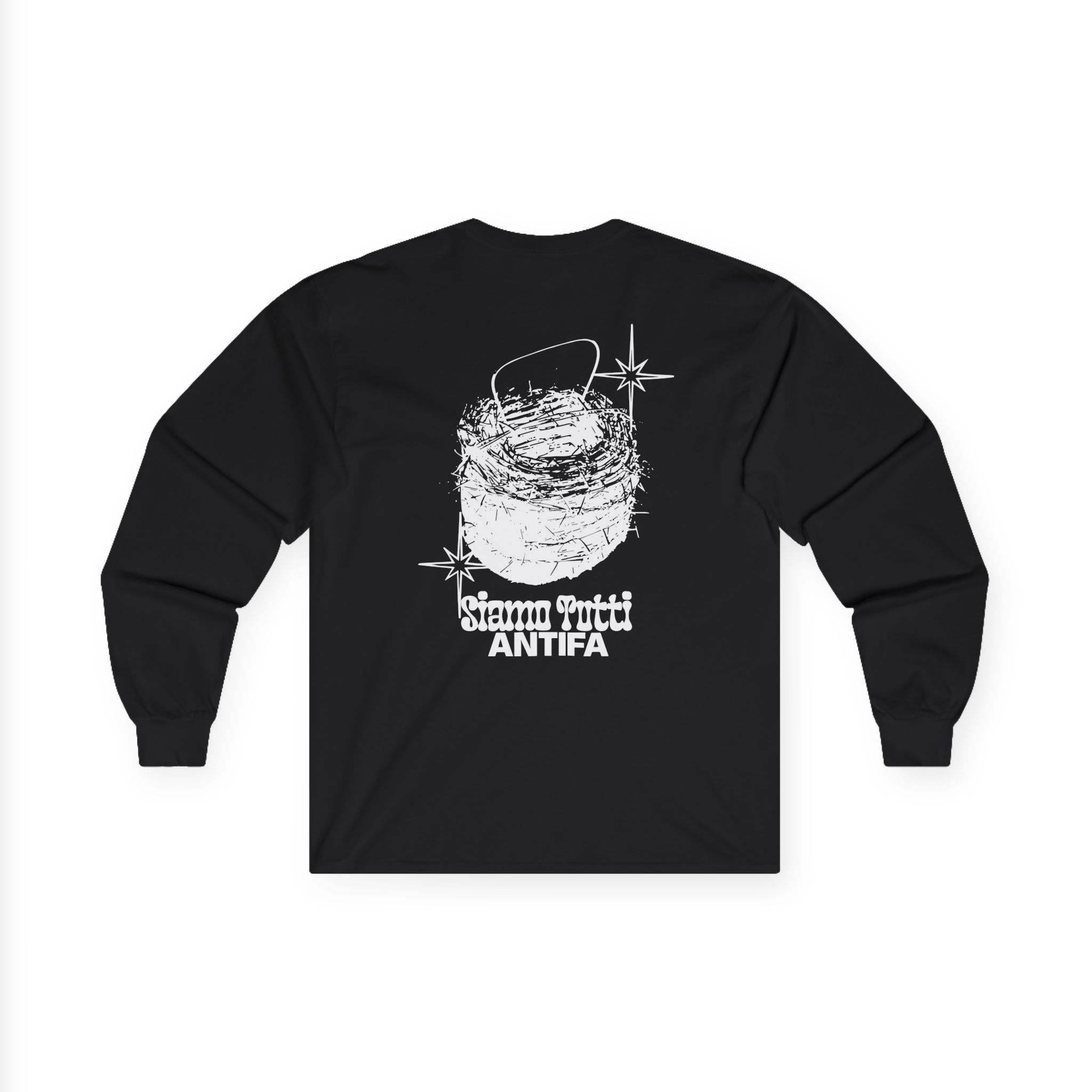 Disarstar Siamo Tutti Antifa Unisex Ultra Cotton Long Sleeve Tee