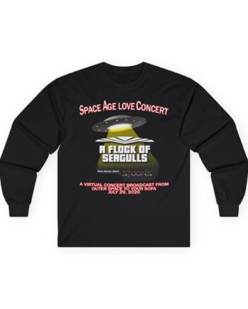 A Flock of Seagulls Space Age Love Concert Unisex Ultra Cotton Long Sleeve Tee
