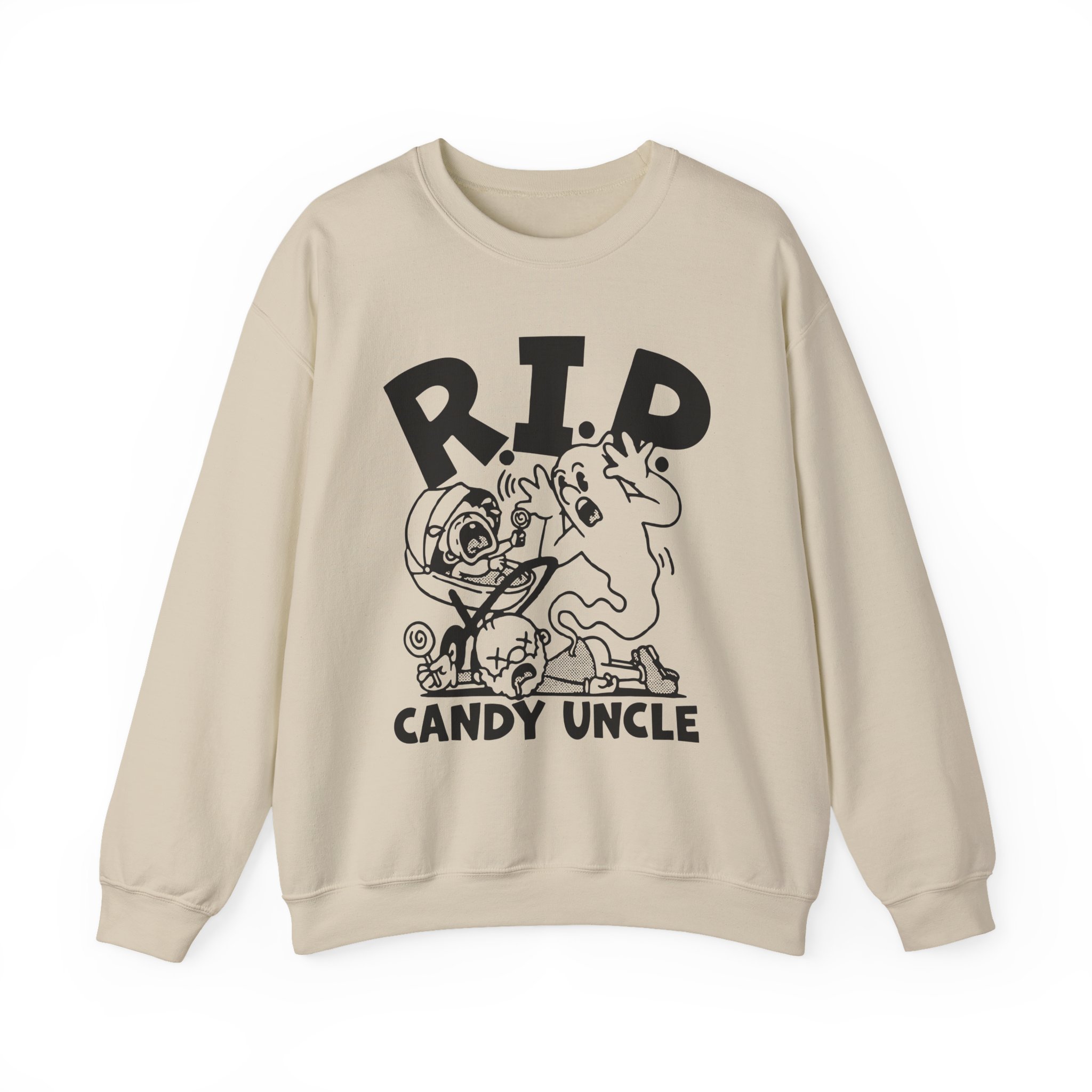 Distractible Candy Uncle Unisex Heavy Blendâ„¢ Crewneck Sweatshirt