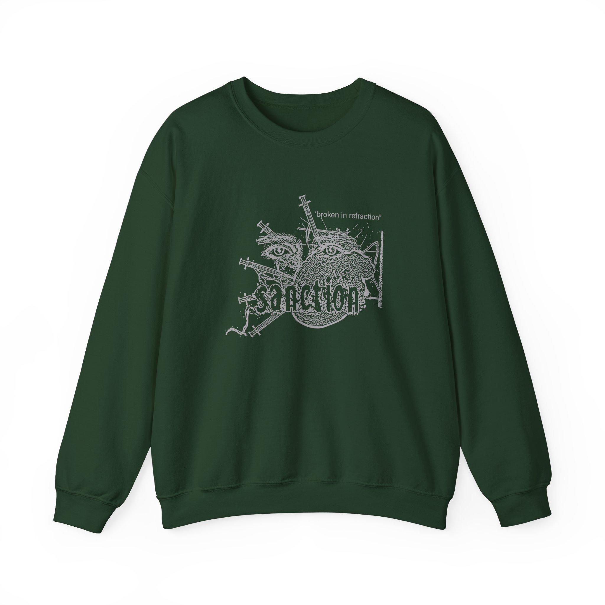 Sanction Broken Unisex Heavy Blendâ„¢ Crewneck Sweatshirt