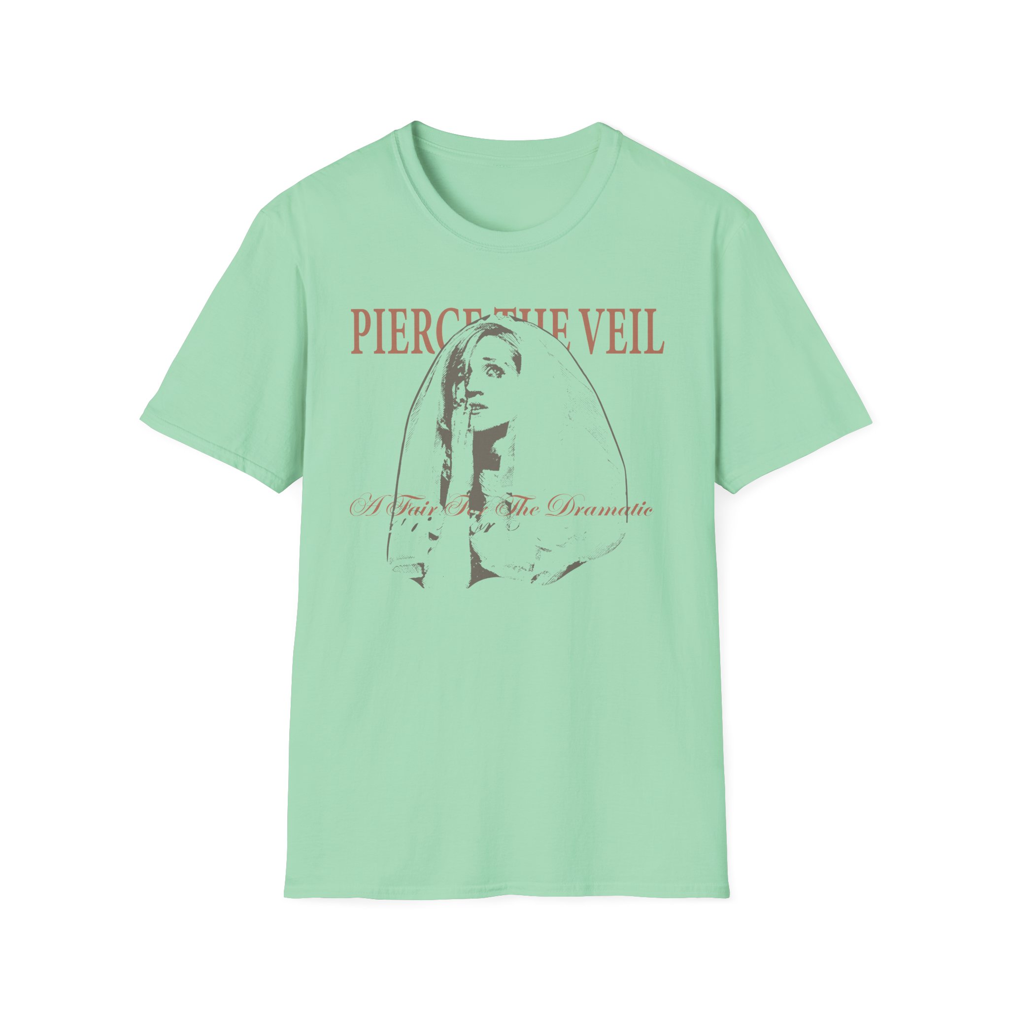 Pierce the Veil a Flair for the Dramatic Crying Bride Unisex Softstyle T-Shirt