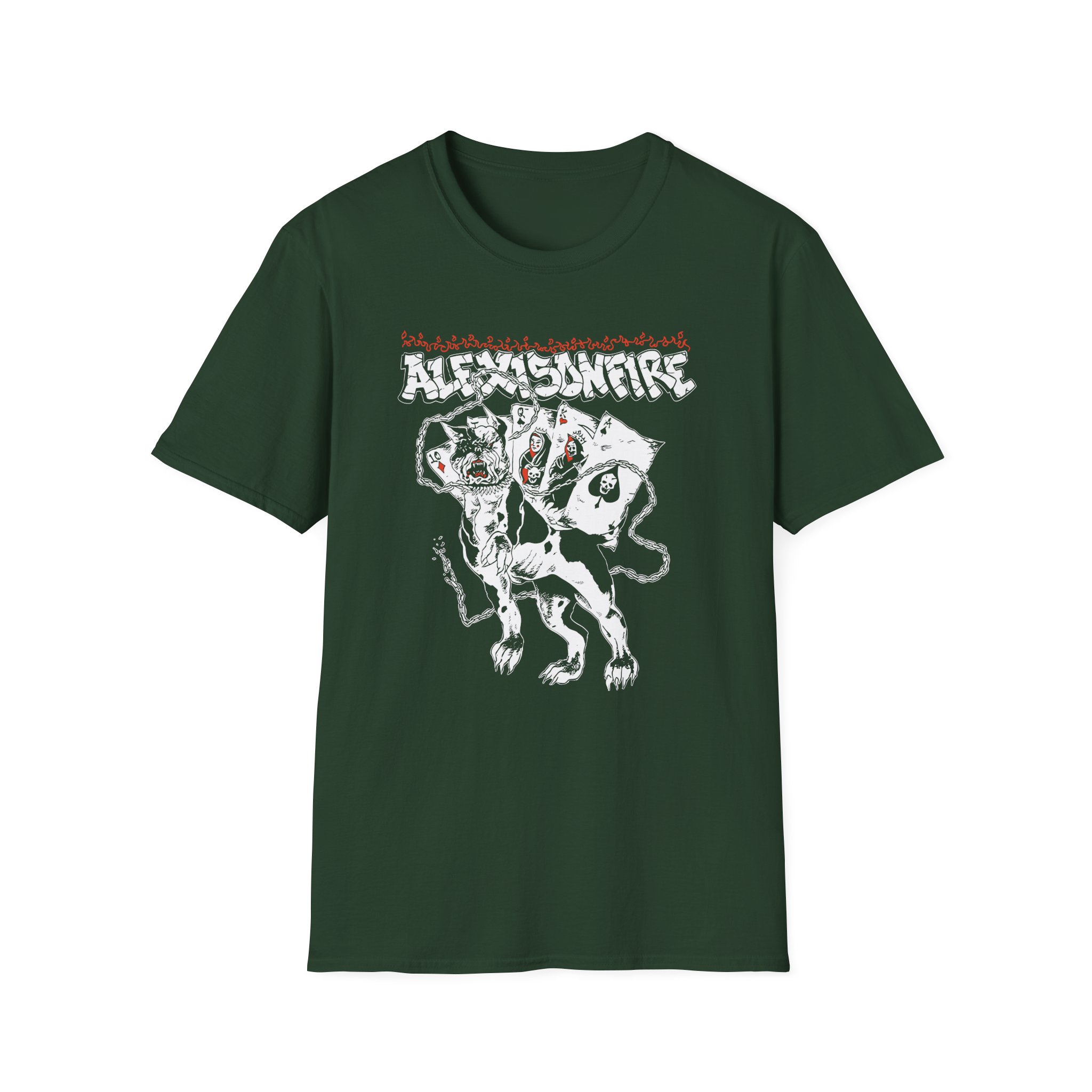 Alexisonfire Dog Chain Unisex Softstyle T-Shirt