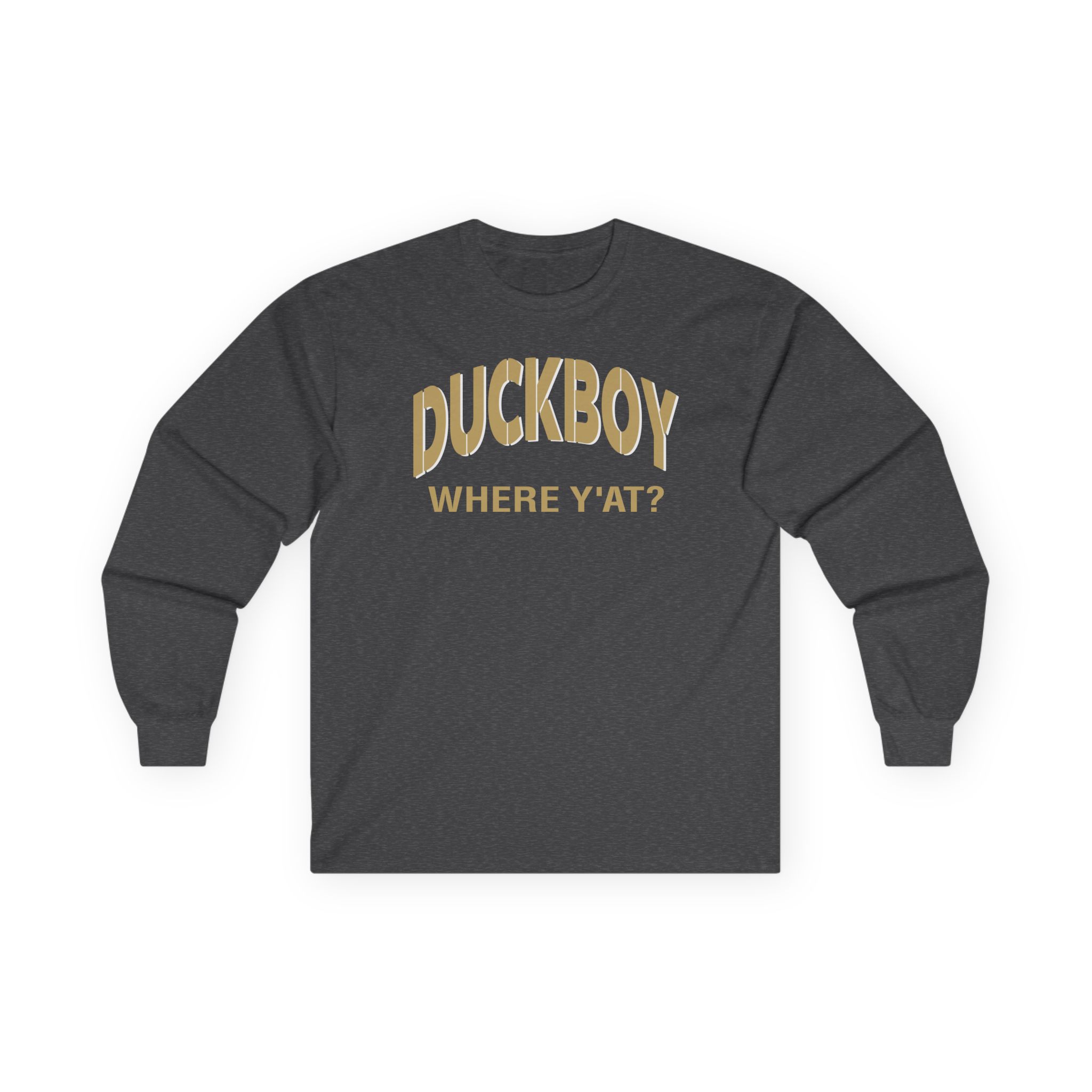Duckboy Unisex Ultra Cotton Long Sleeve Tee