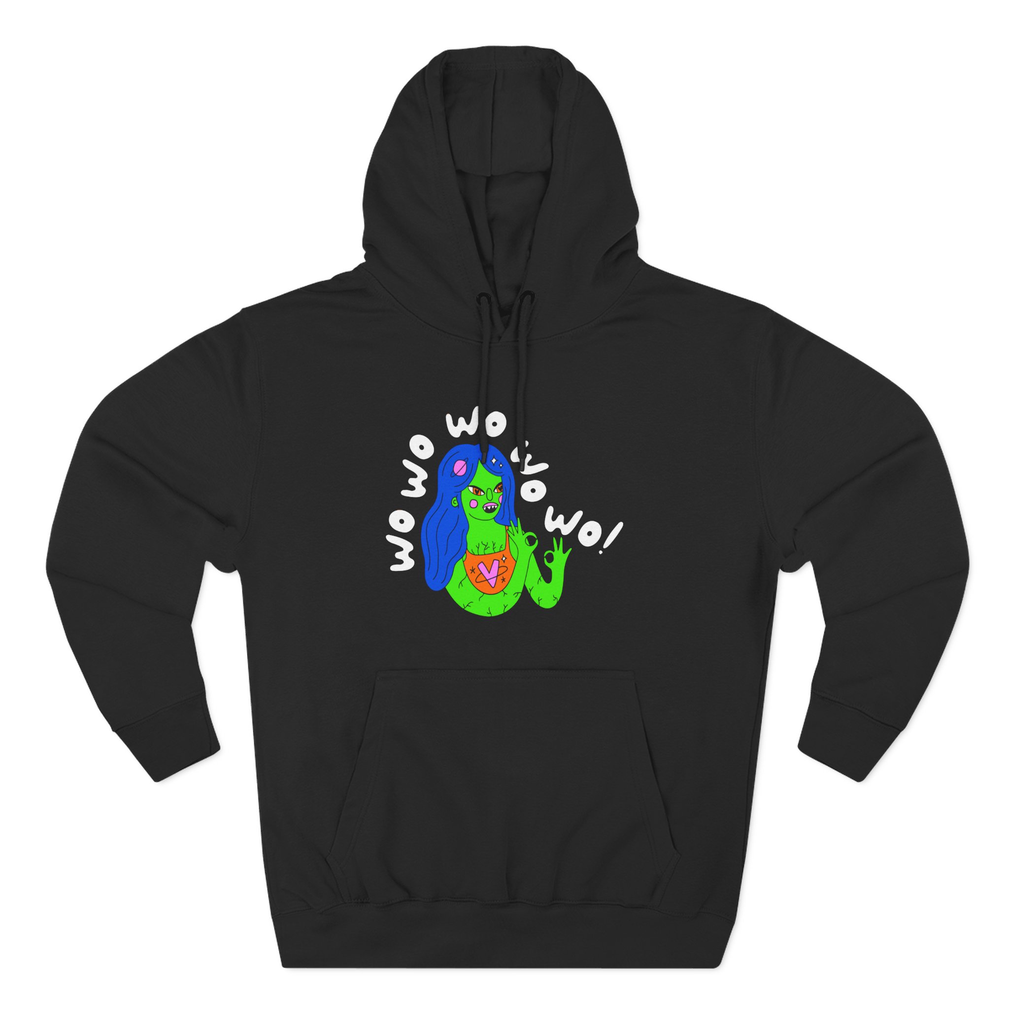 The Aquabats Martian Girl Three-Panel Fleece Hoodie