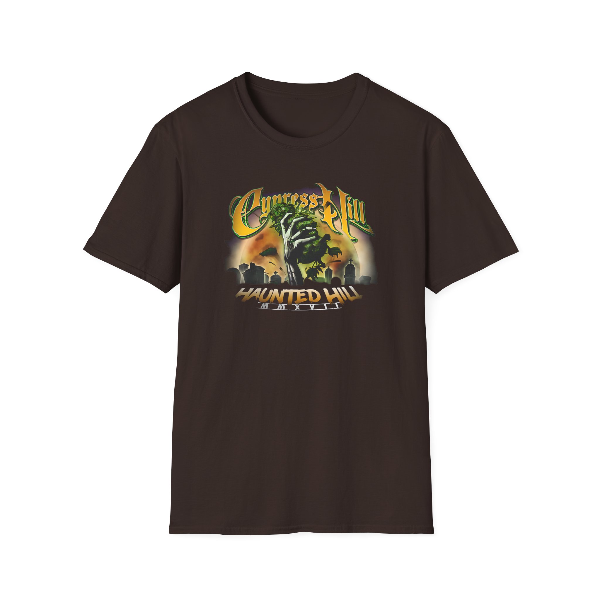 Cypress Hill Haunted Hill Unisex Softstyle T-Shirt