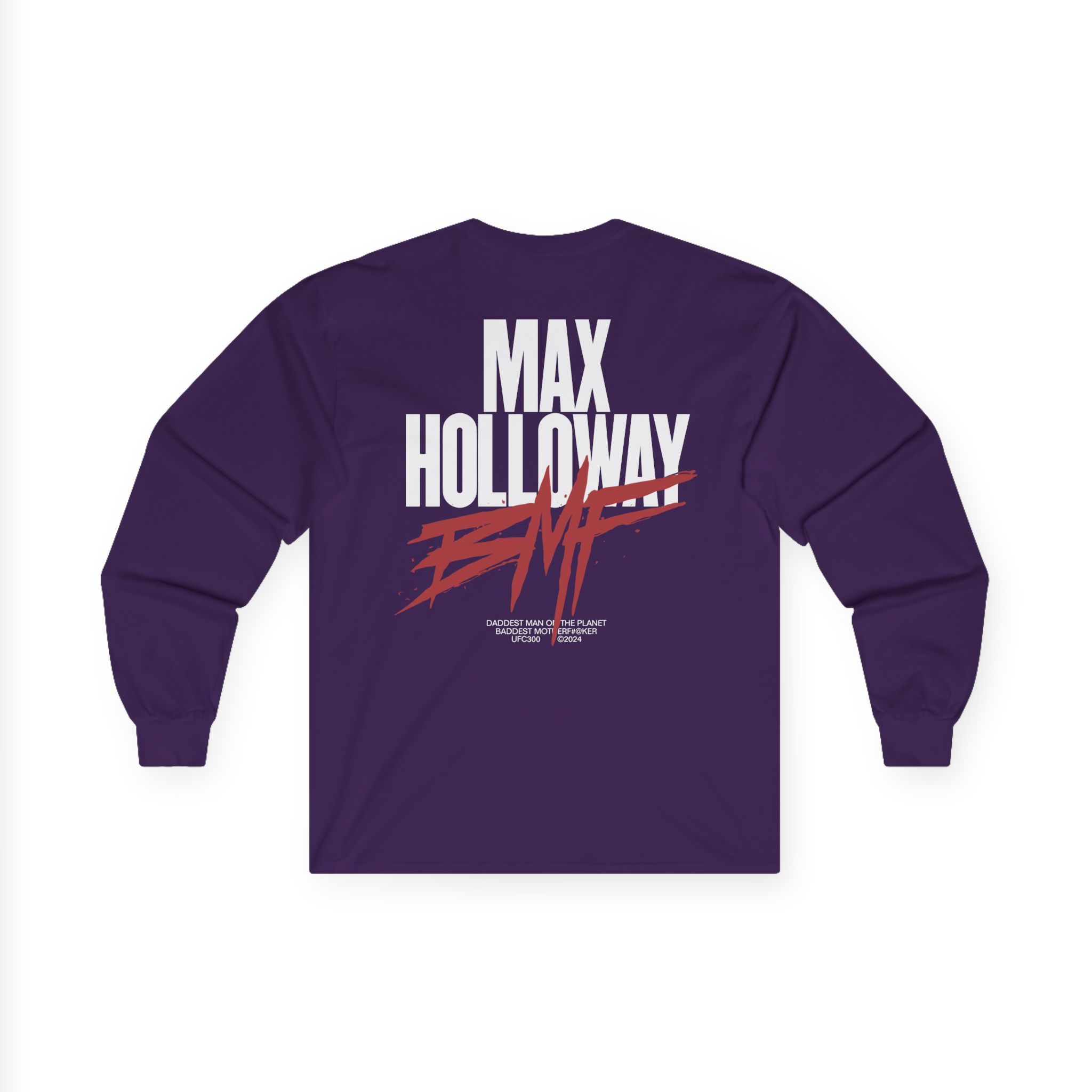 Max Holloway Dmp/bmf Cypress Unisex Ultra Cotton Long Sleeve Tee