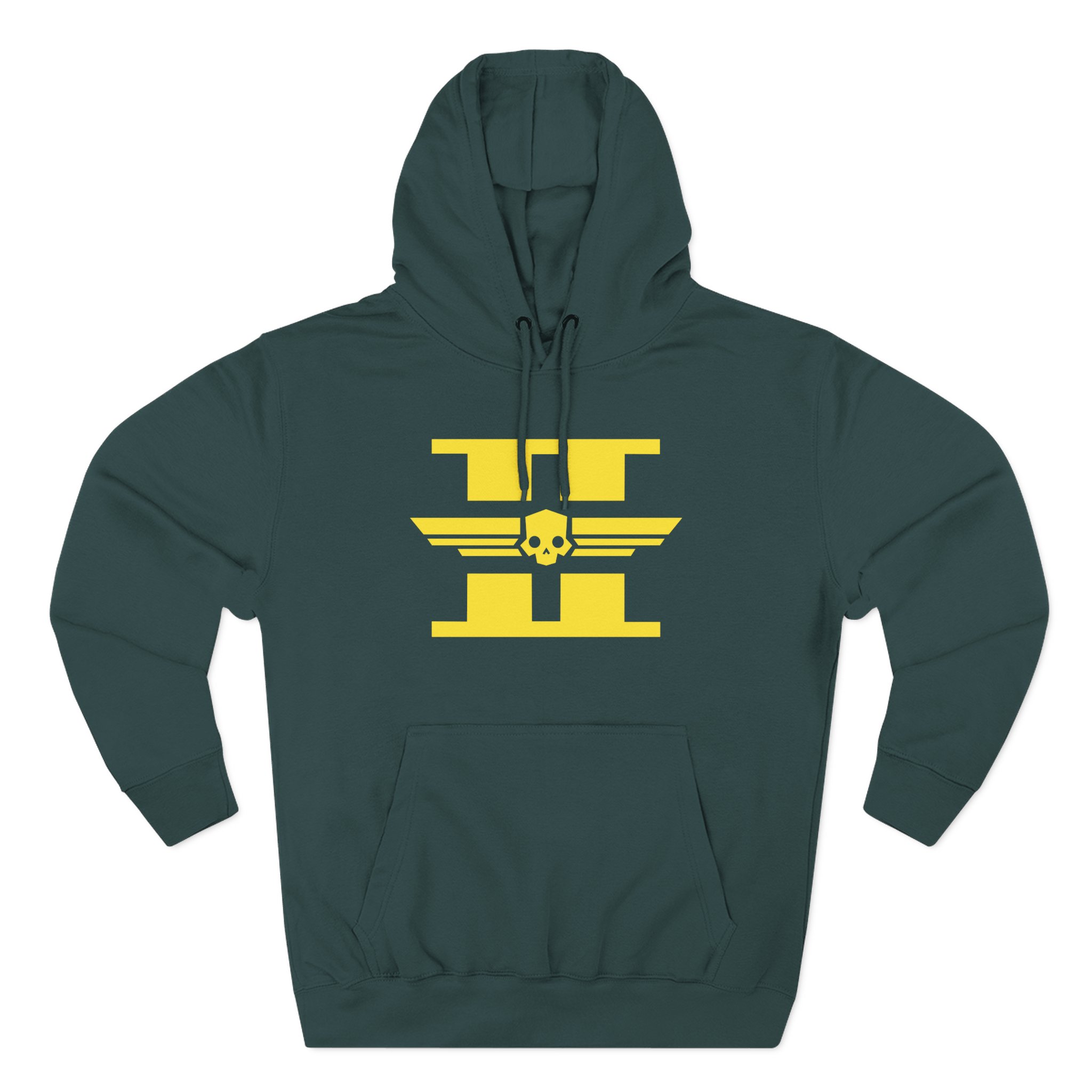 Helldivers Fan Icon Three-Panel Fleece Hoodie
