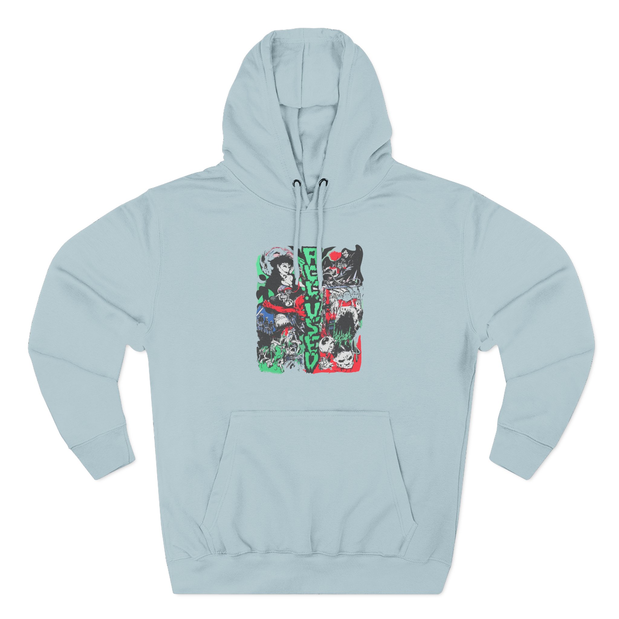 Accused Ad Panic in the Casket Three-Panel Fleece Hoodie