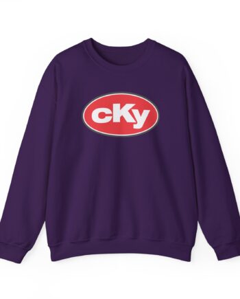 CKY Oval Logo  Unisex Heavy Blend™ Crewneck Sweatshirt