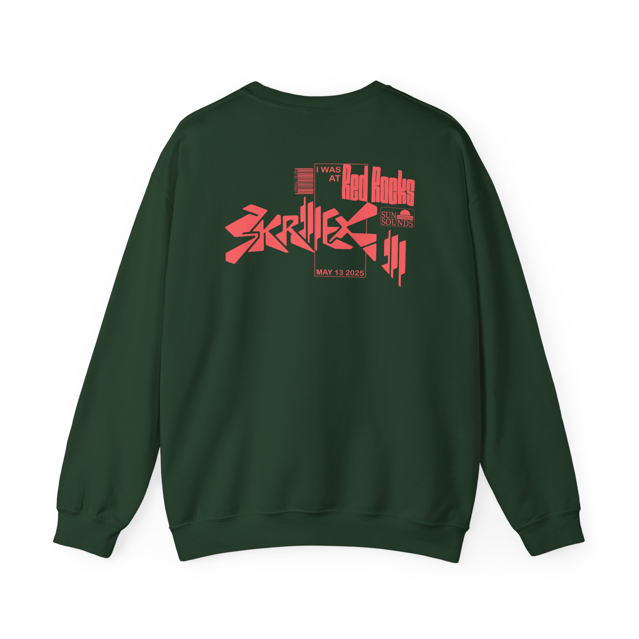Skrillex Red Rocks Unisex Heavy Blendâ„¢ Crewneck Sweatshirt