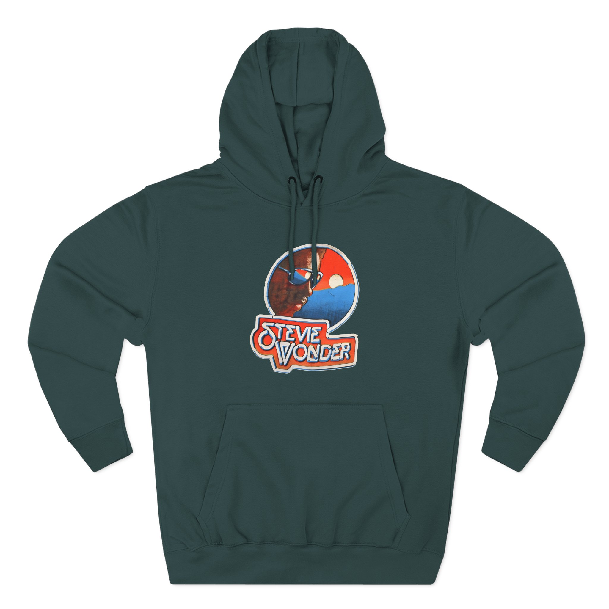 Stevie Wonder Music of My Mind Three-Panel Fleece Hoodie