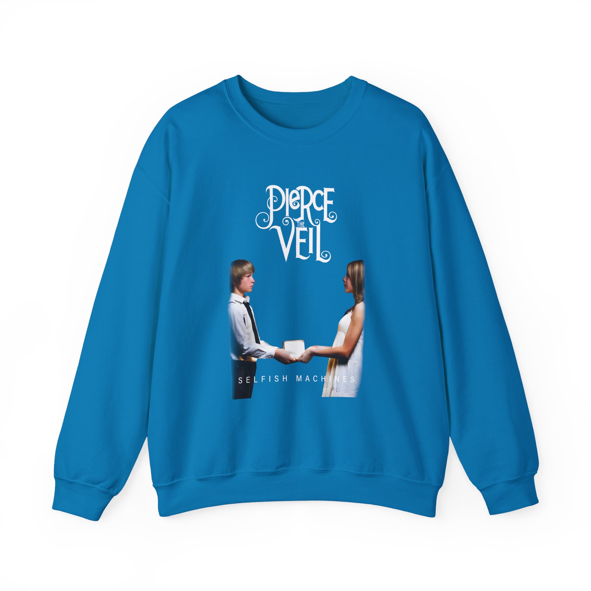 Pierce the Veil Selfish Machines Unisex Heavy Blendâ„¢ Crewneck Sweatshirt
