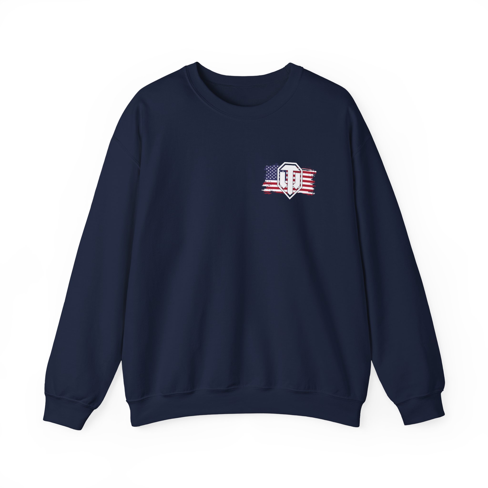 World of Tank Wot July 4th Eagle Unisex Heavy Blendâ„¢ Crewneck Sweatshirt