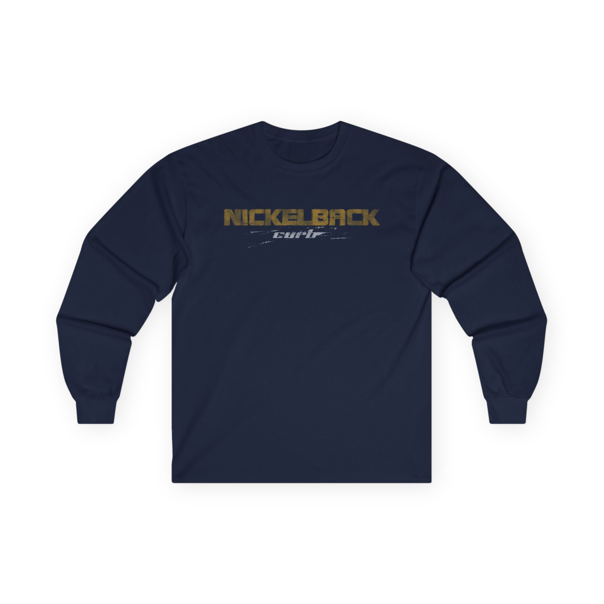 Nickelback Curb Logo Unisex Ultra Cotton Long Sleeve Tee