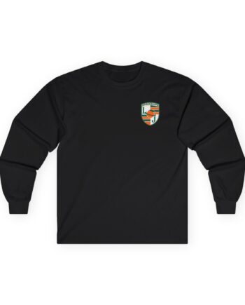 Larry June Badge Unisex Ultra Cotton Long Sleeve Tee