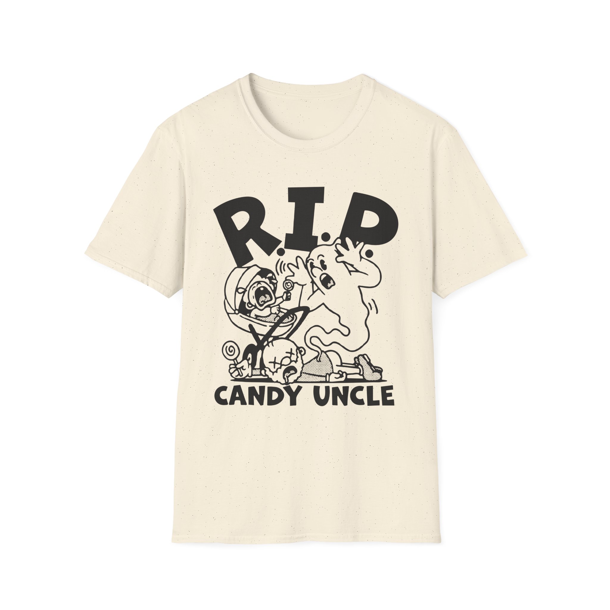 Distractible Candy Uncle Unisex Softstyle T-Shirt