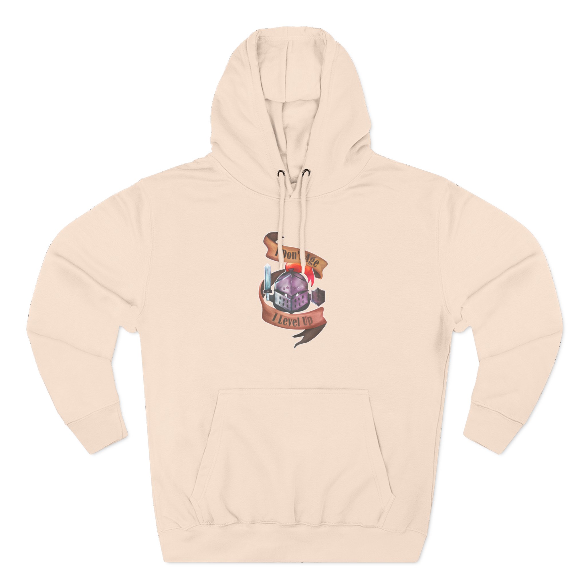 Mister Metokur Level Up Three-Panel Fleece Hoodie