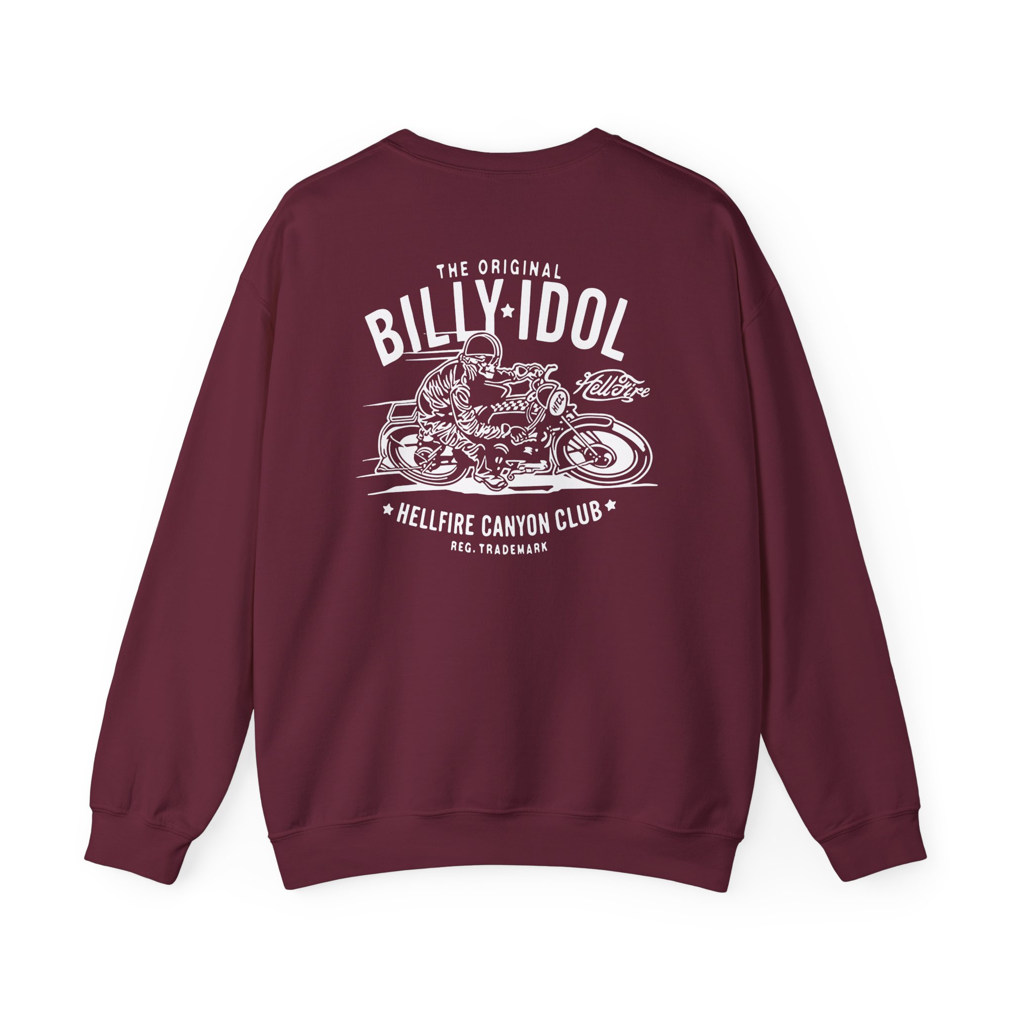Billy Idol the Original Hellfire Canyon Club Unisex Heavy Blendâ„¢ Crewneck Sweatshirt