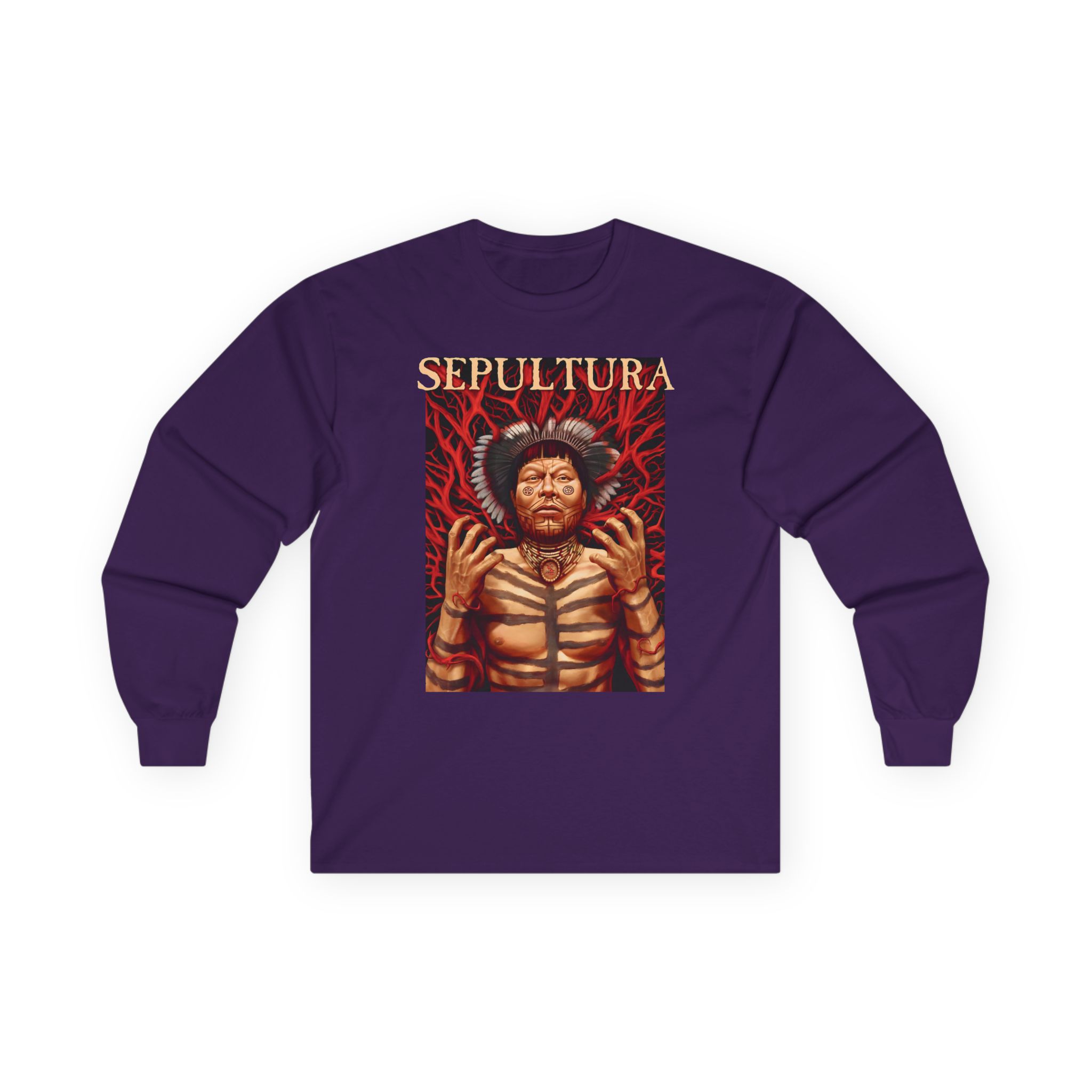Sepultura Roots Unisex Ultra Cotton Long Sleeve Tee