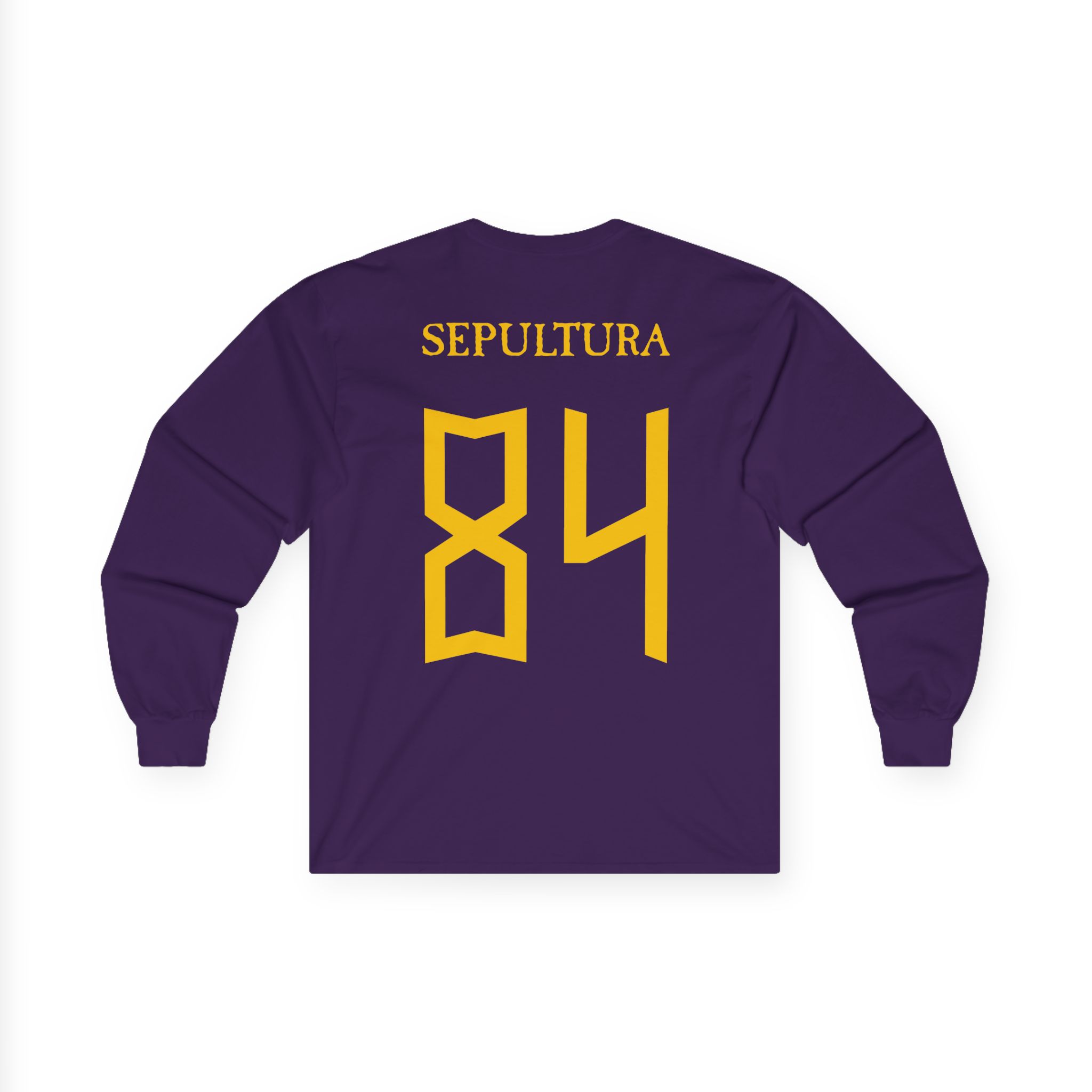 Sepultura 40th Anniversary Soccer Unisex Ultra Cotton Long Sleeve Tee