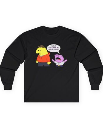 Smiling Friends I Love Kids Unisex Ultra Cotton Long Sleeve Tee