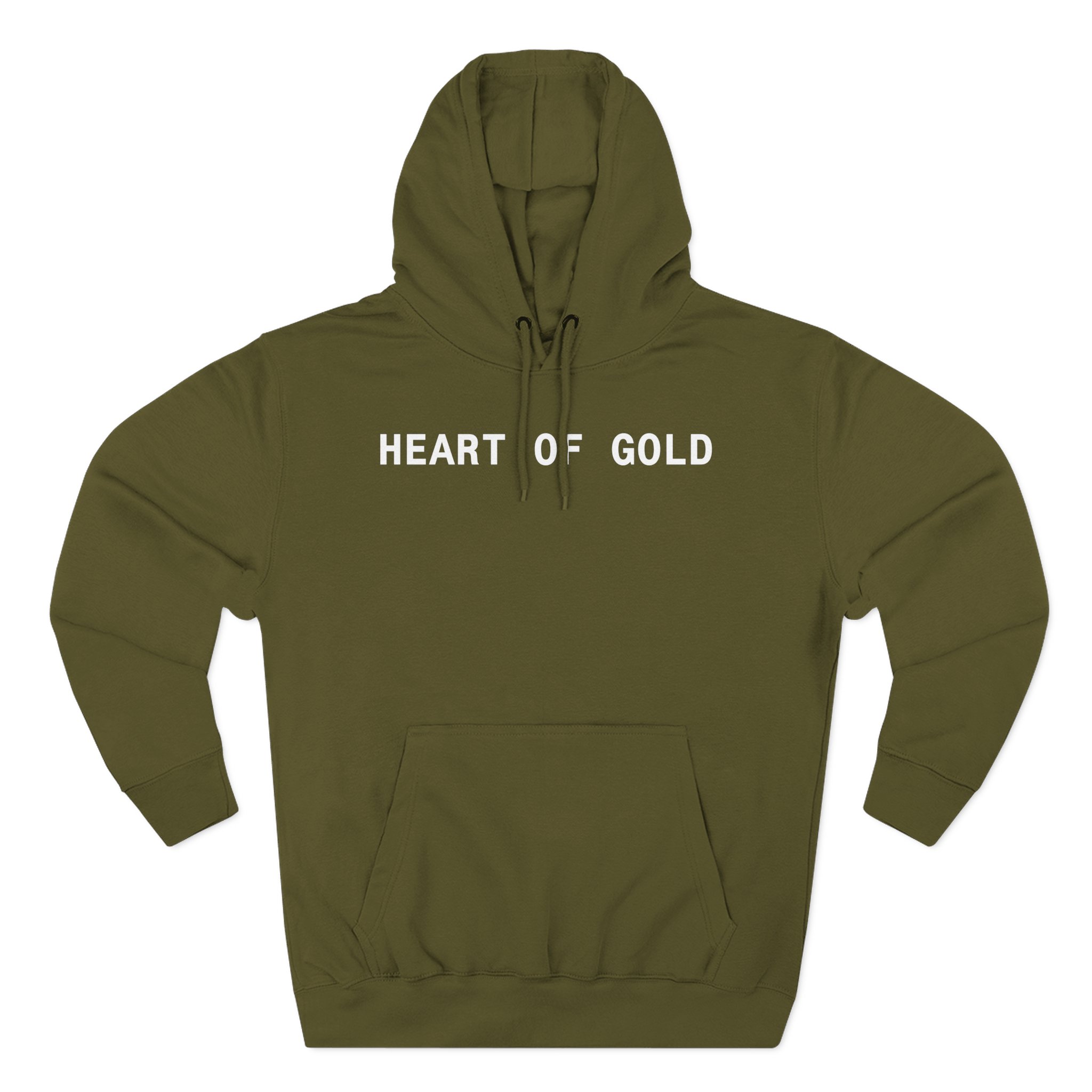 Mumbo Jumbo Heart of Gold Three-Panel Fleece Hoodie