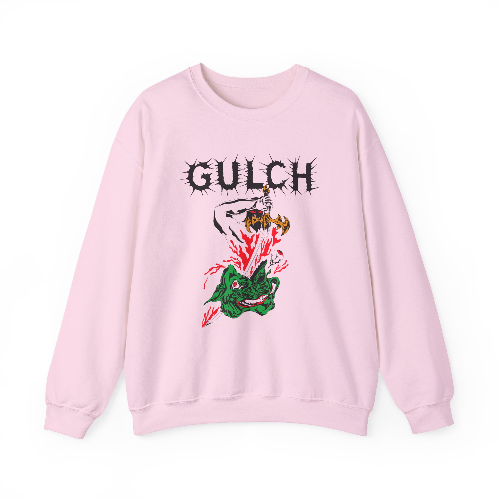 Gulch Bolt Swallower Unisex Heavy Blendâ„¢ Crewneck Sweatshirt