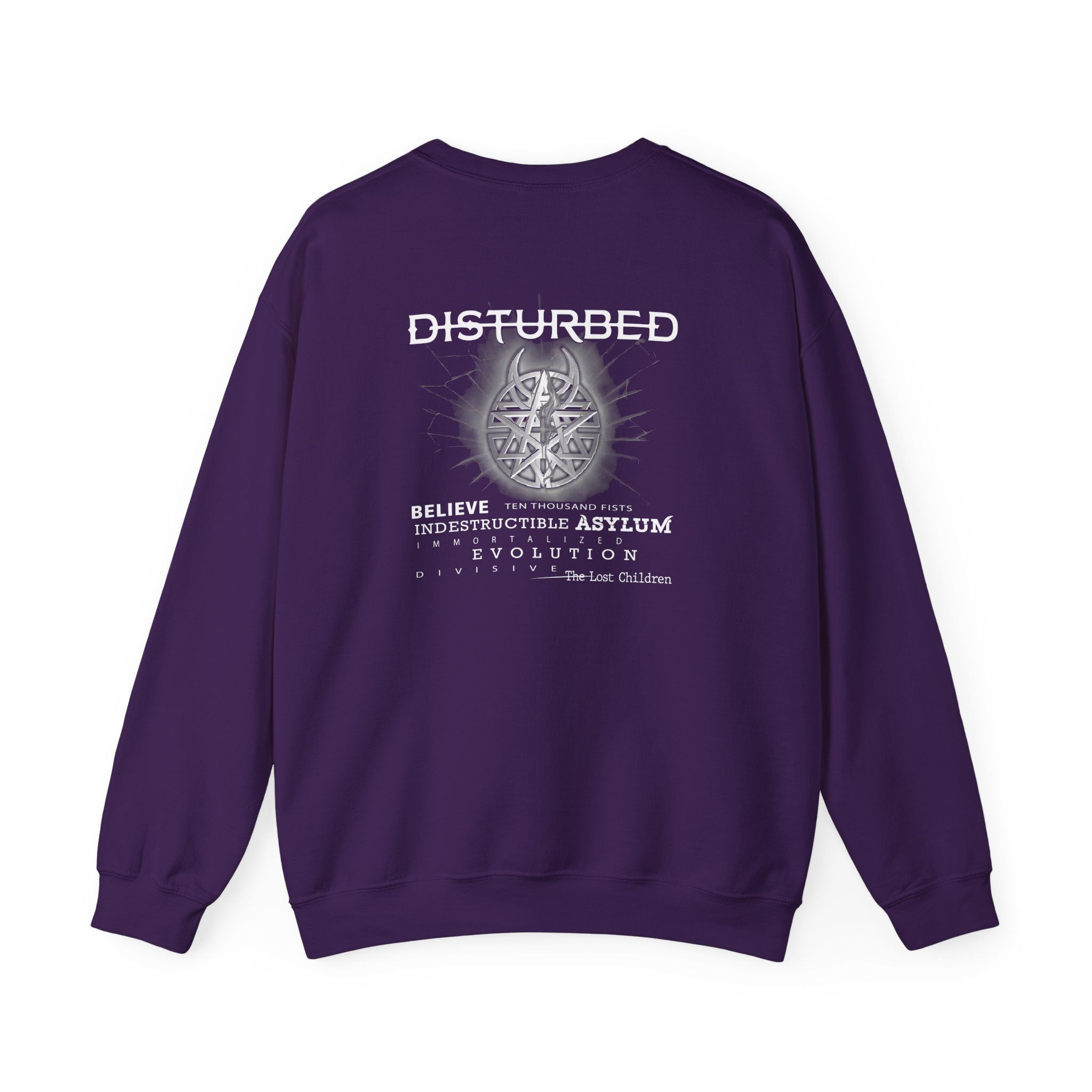 Disturbed Anthology Unisex Heavy Blendâ„¢ Crewneck Sweatshirt