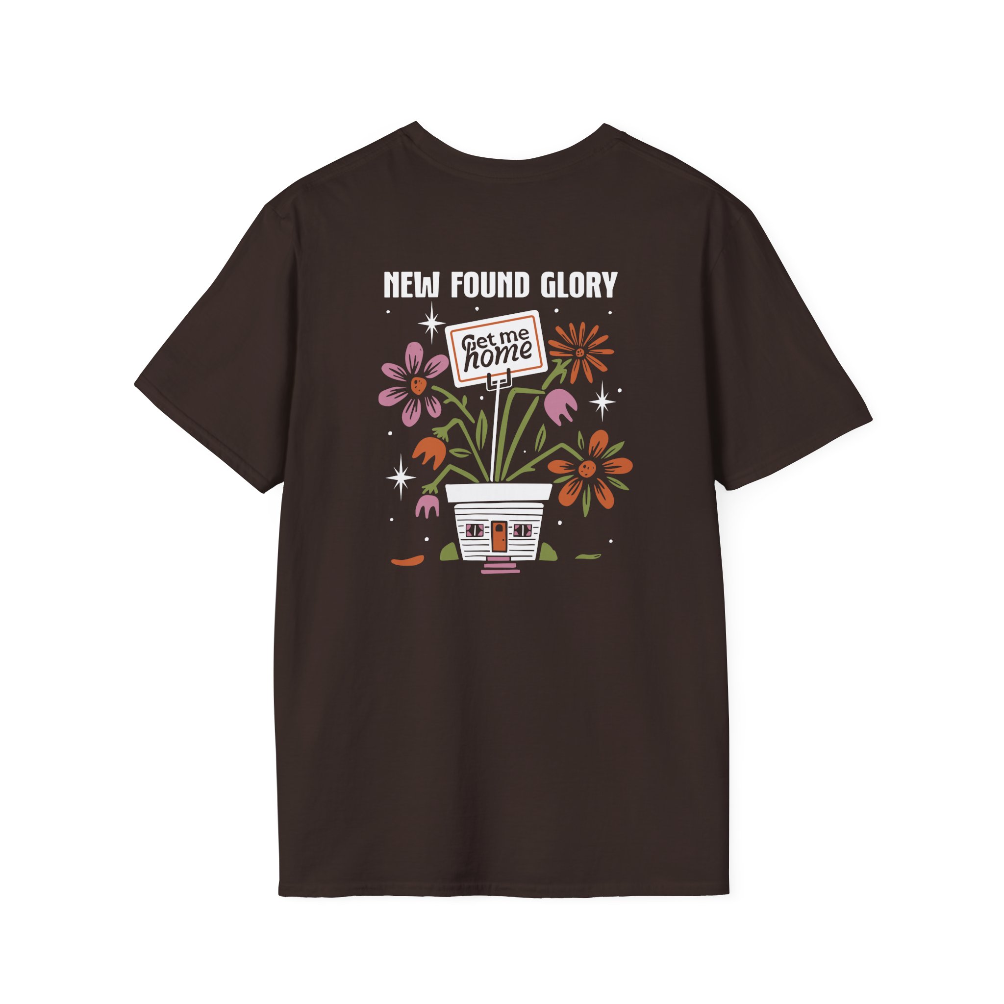 New Found Glory Get Me Home Unisex Softstyle T-Shirt