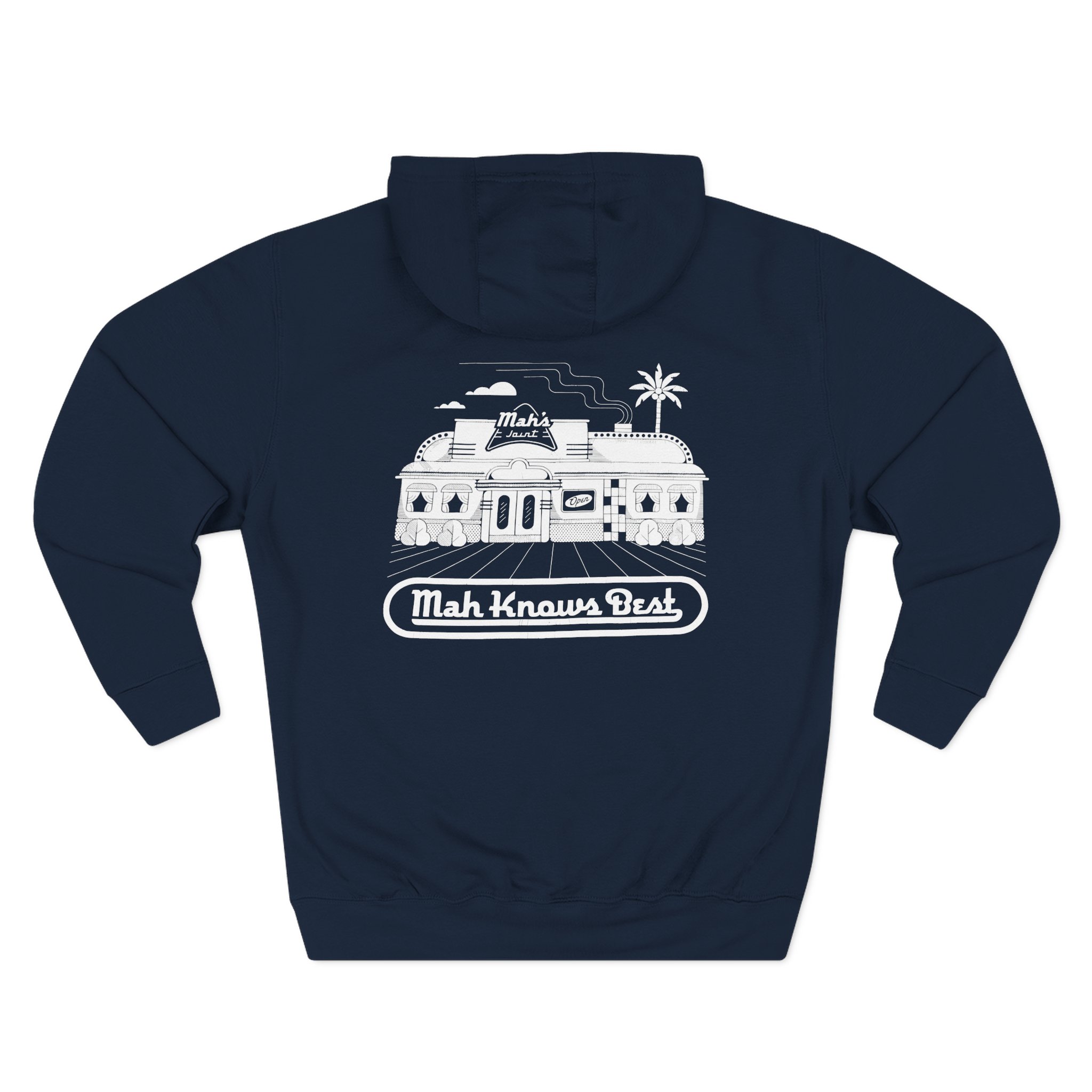 Jon Bellion Mah's Joint Three-Panel Fleece Hoodie