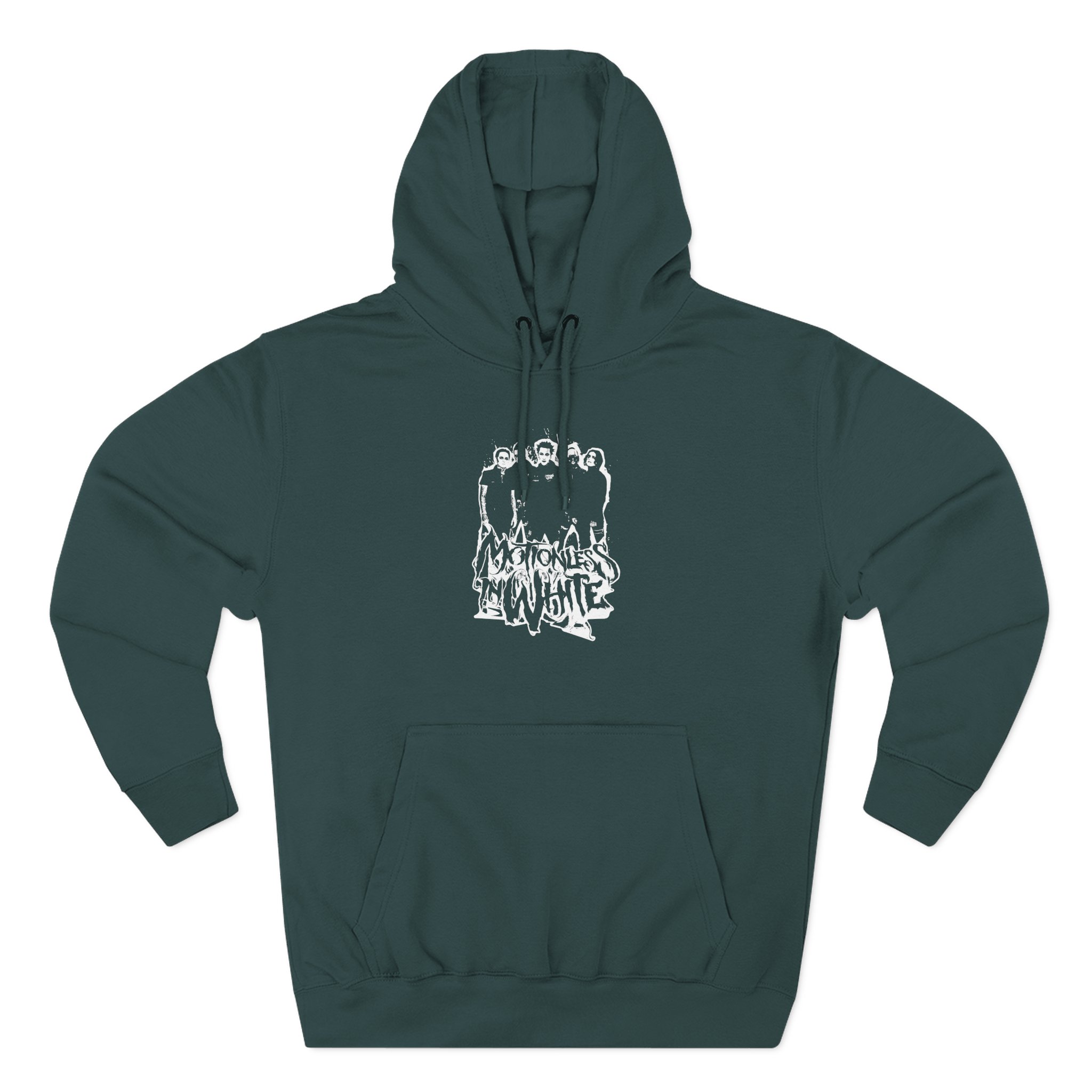 Motionless in White Paint Splatter Three-Panel Fleece Hoodie