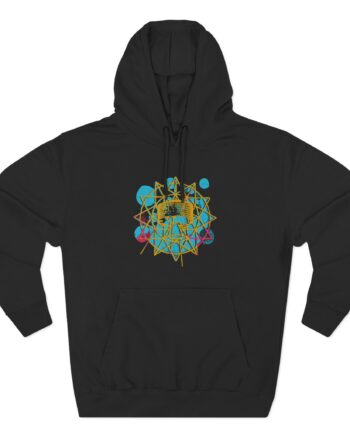Cave in Mashup Three-Panel Fleece Hoodie