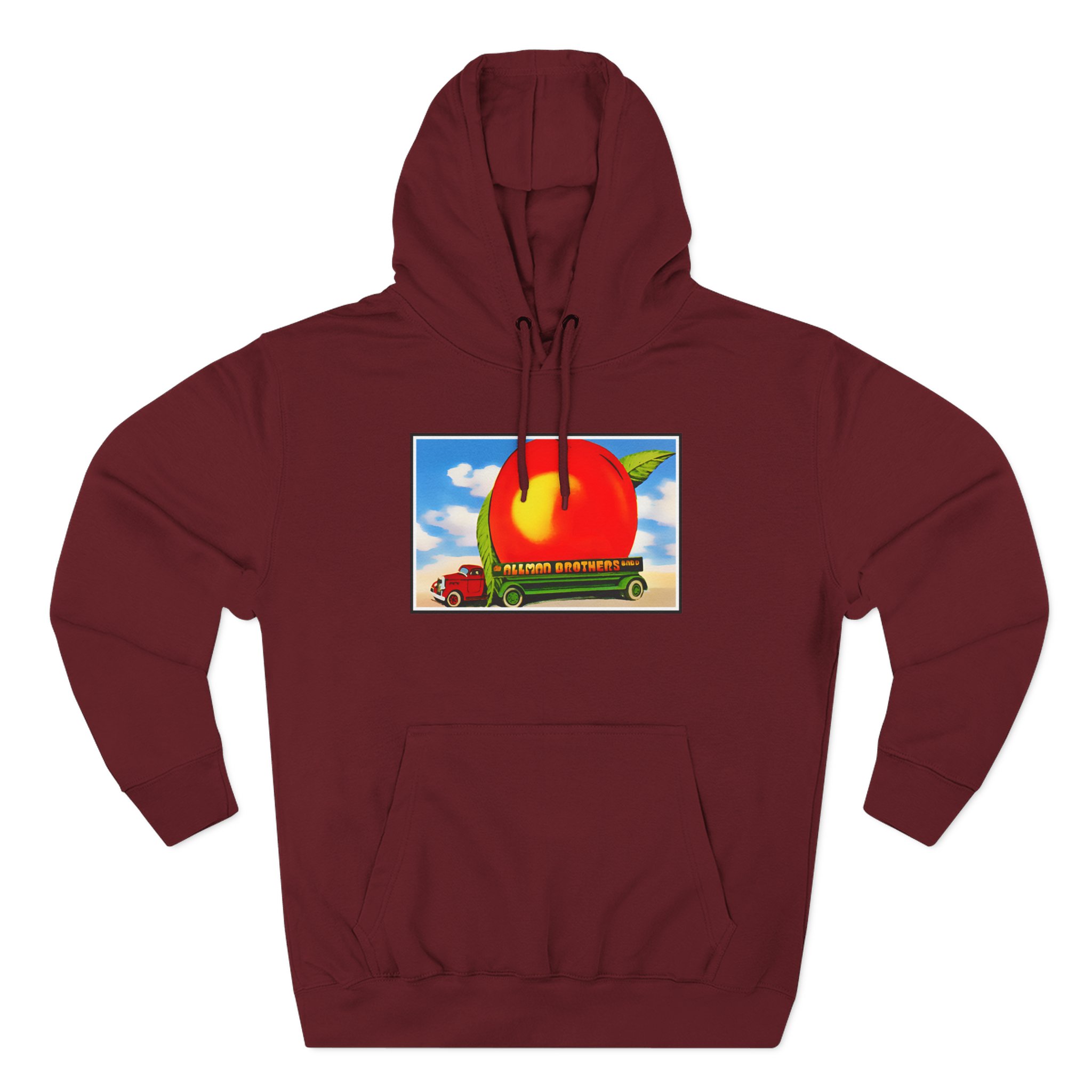 The Allman Brothers Eat a Peach Album Art Three-Panel Fleece Hoodie