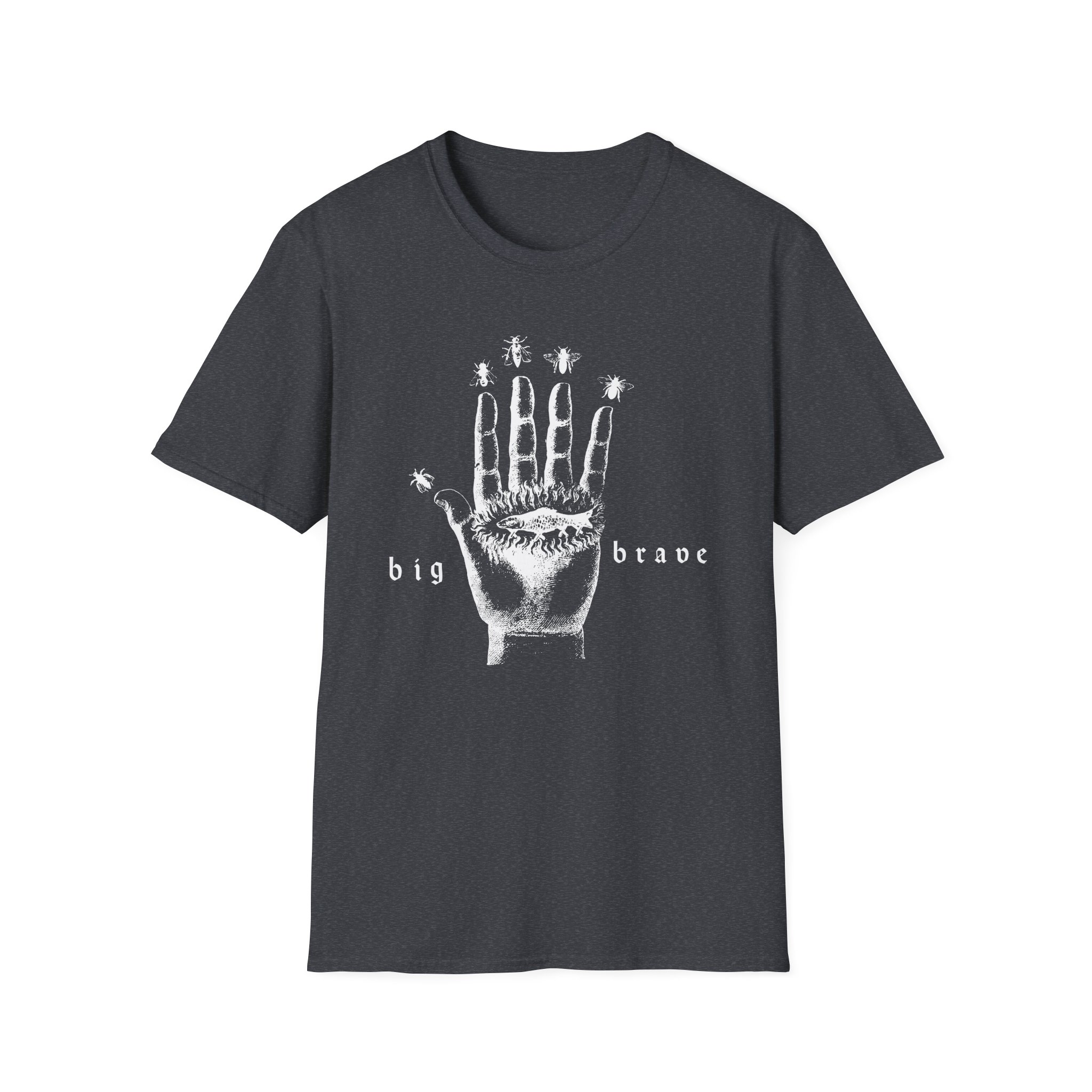 Big Brave Hand Unisex Softstyle T-Shirt