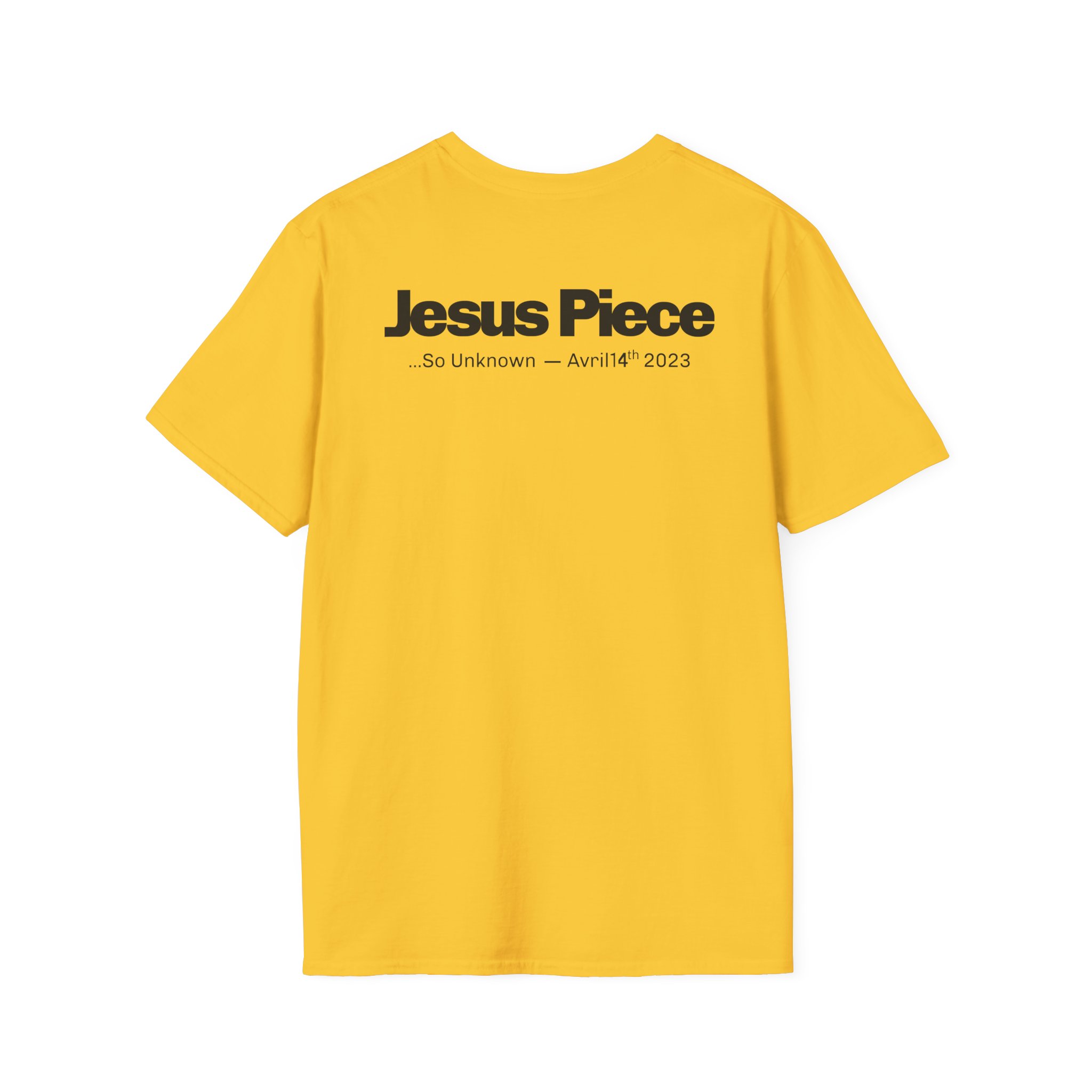 Jesus Piece Symbols Unisex Softstyle T-Shirt