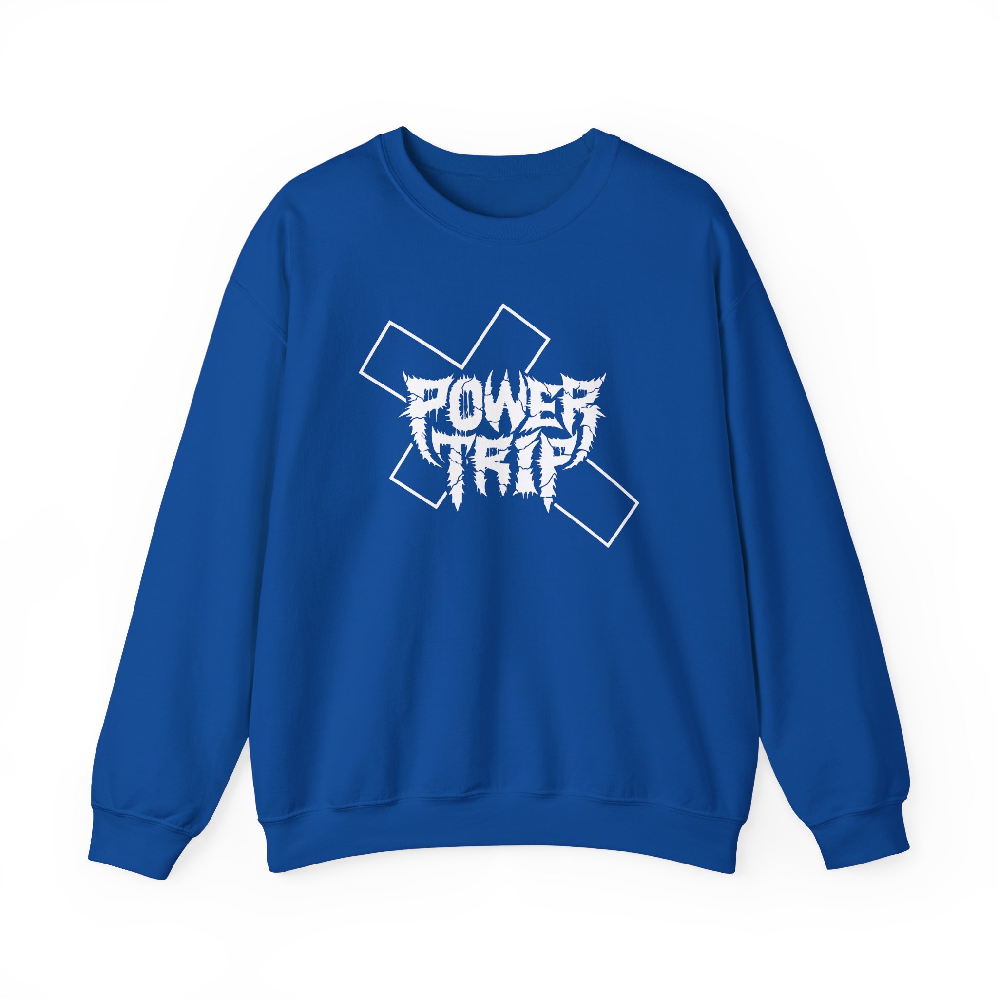 Power Trip Cross Unisex Heavy Blendâ„¢ Crewneck Sweatshirt