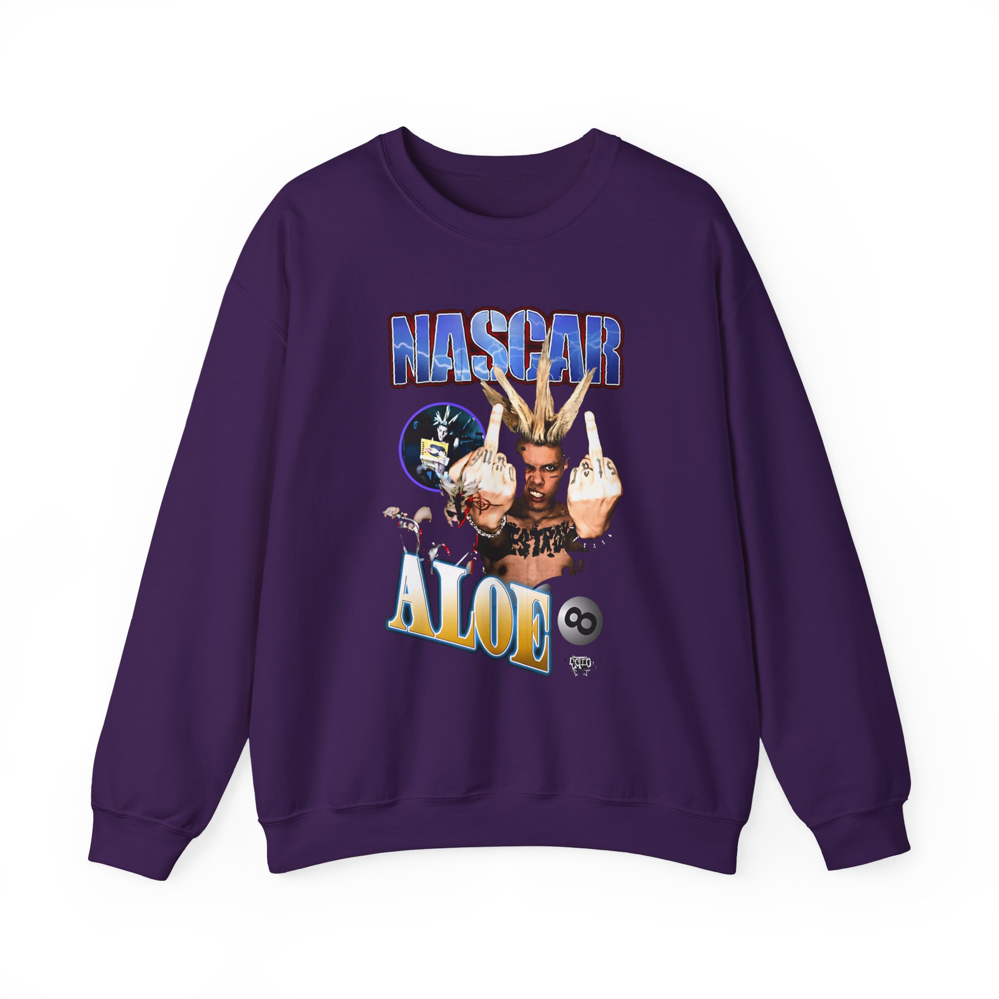 Nascar Aloe Unisex Heavy Blendâ„¢ Crewneck Sweatshirt