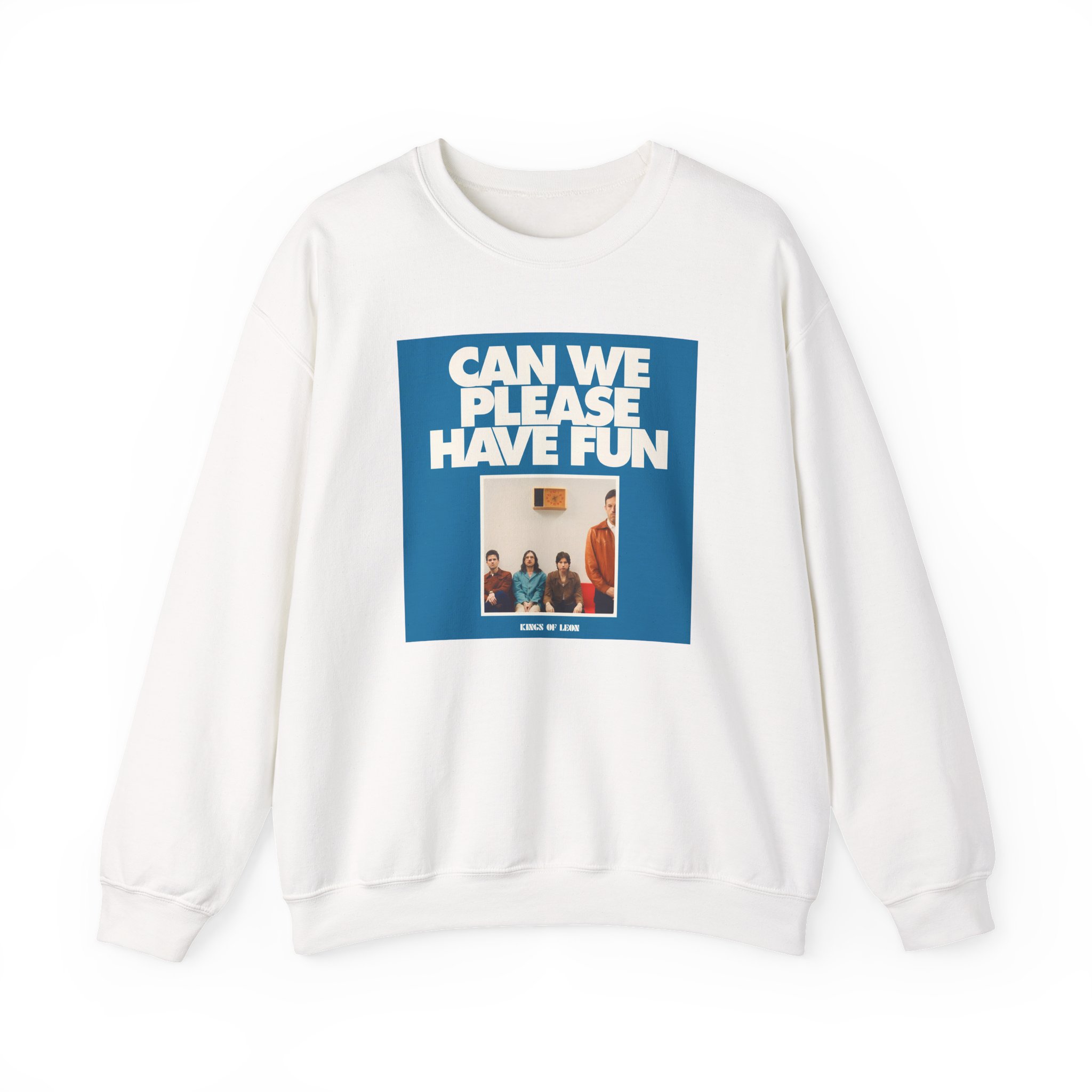 Kings of Leon Can We Please Have Fun Unisex Heavy Blendâ„¢ Crewneck Sweatshirt